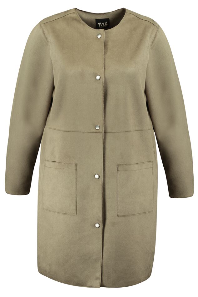 Suedine jas image number 2