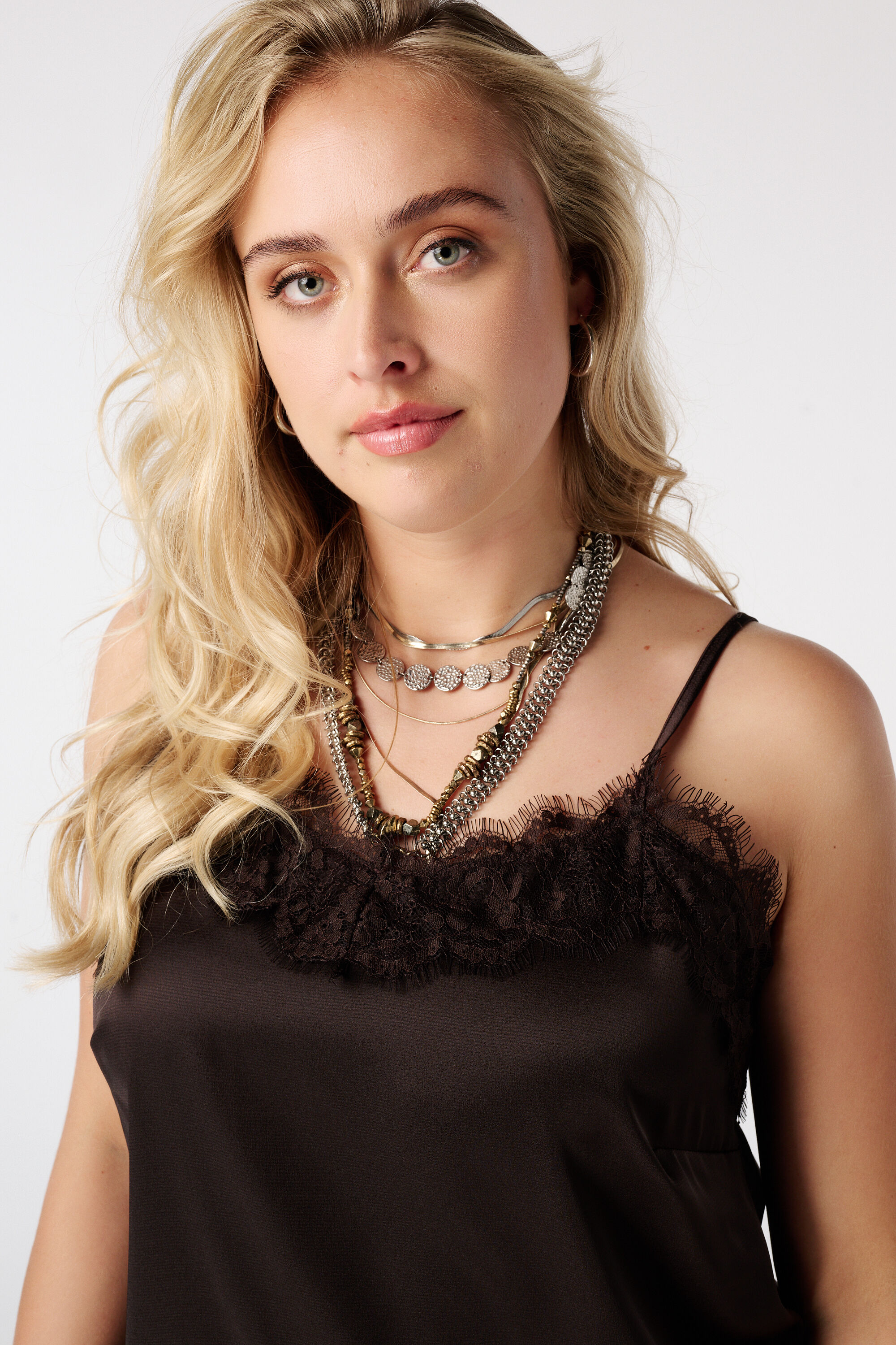 Blouse met kant image number 4