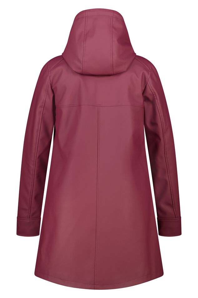 Parajumpers Olga regenjas met capuchon en klepzakken • Gebroken wit Parajumpers Olga regenjas met capuchon en klepzakken • Gebroken wit