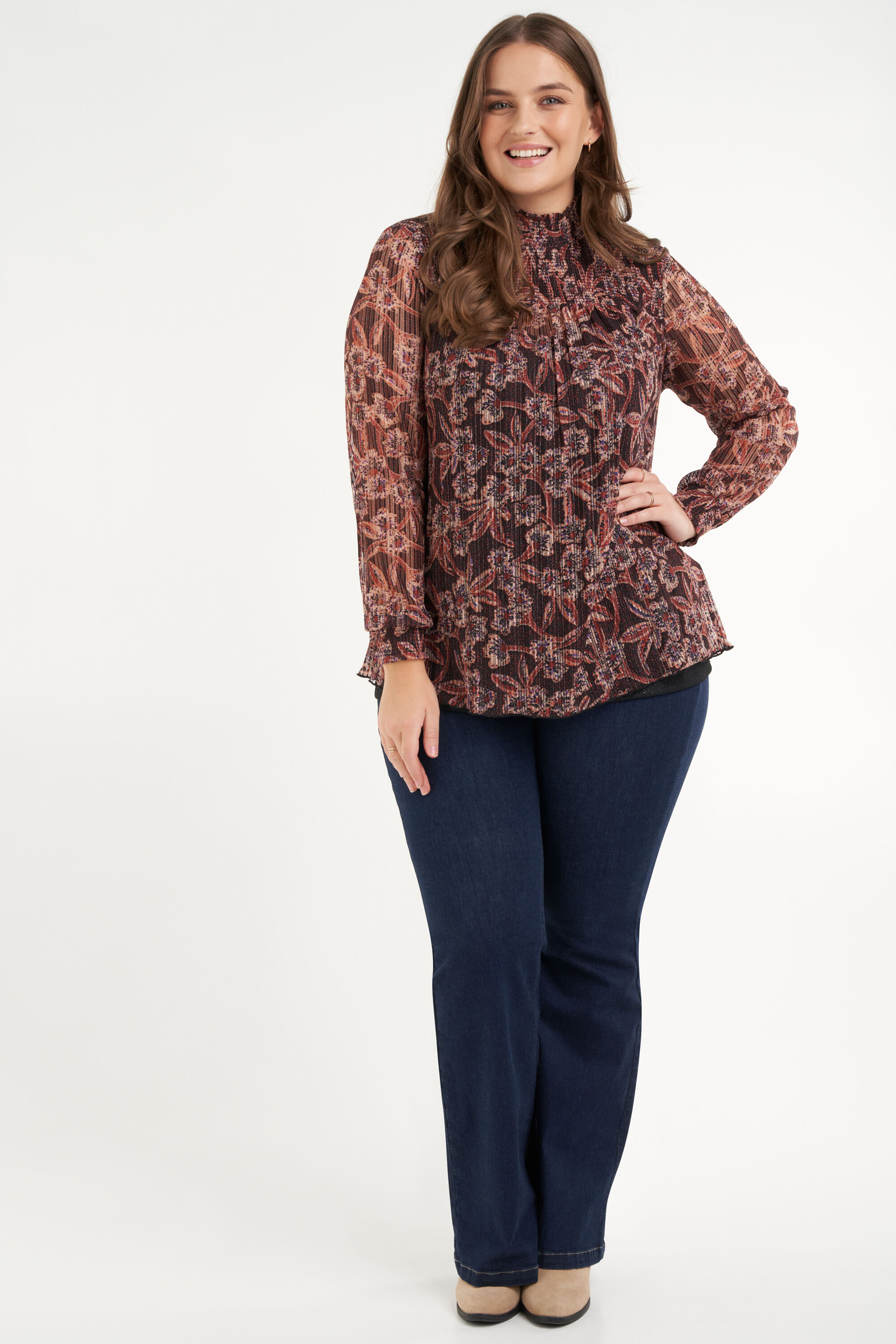 Top met print image number 5