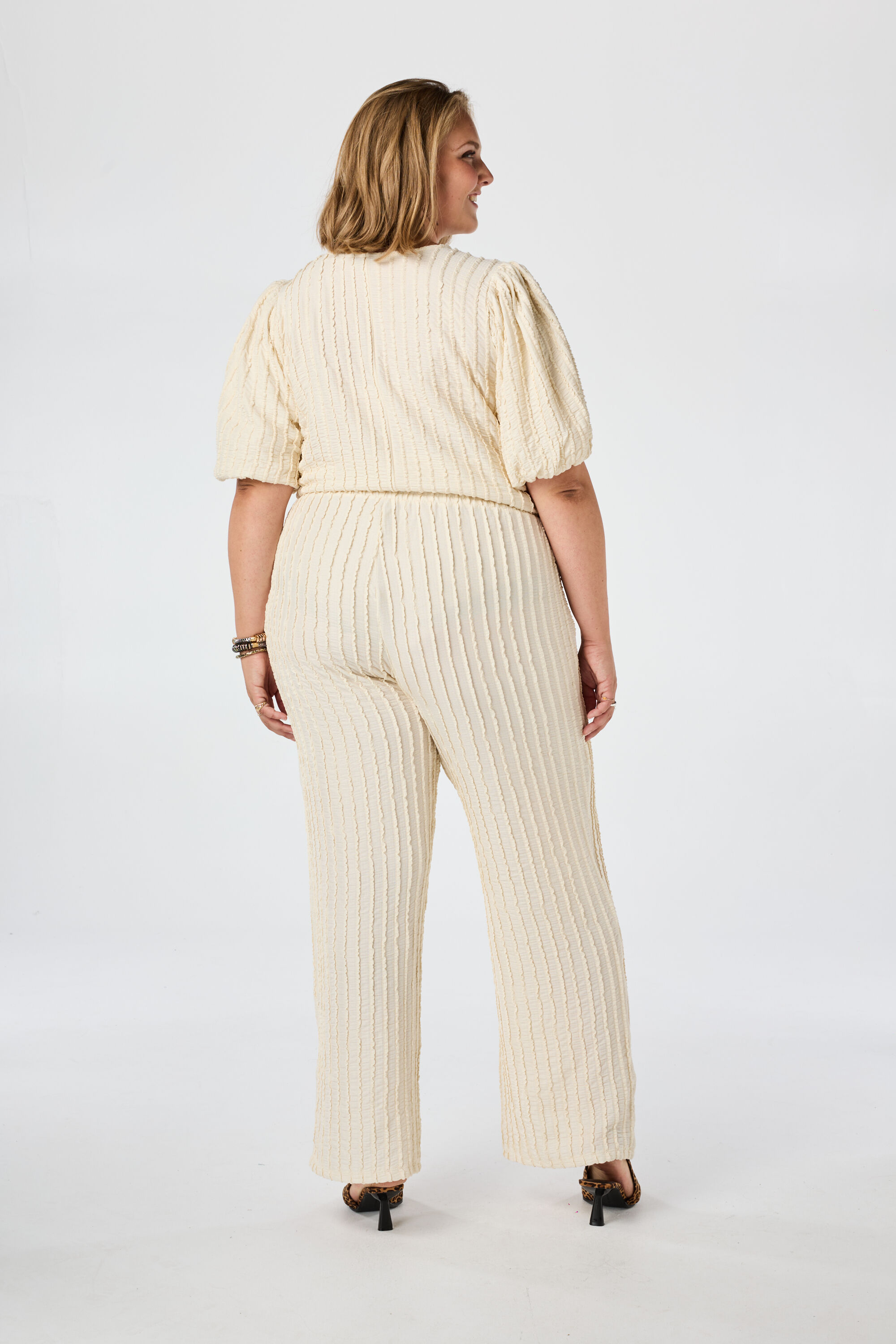 Pantalon &agrave; taille &eacute;lastique image number 2