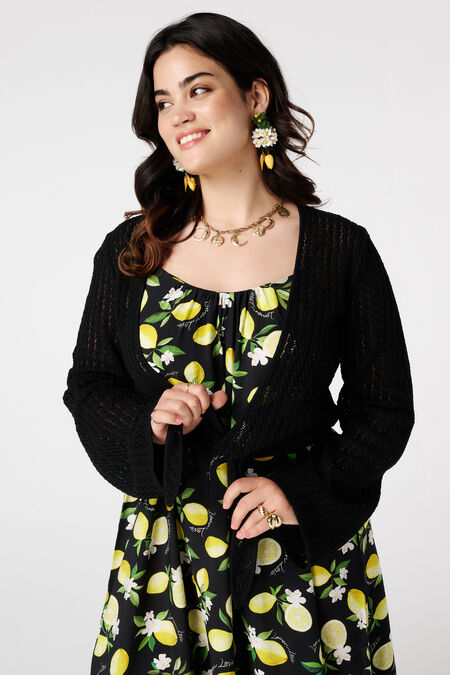 Cardigan en maille avec boutons Cardigan en maille avec boutons