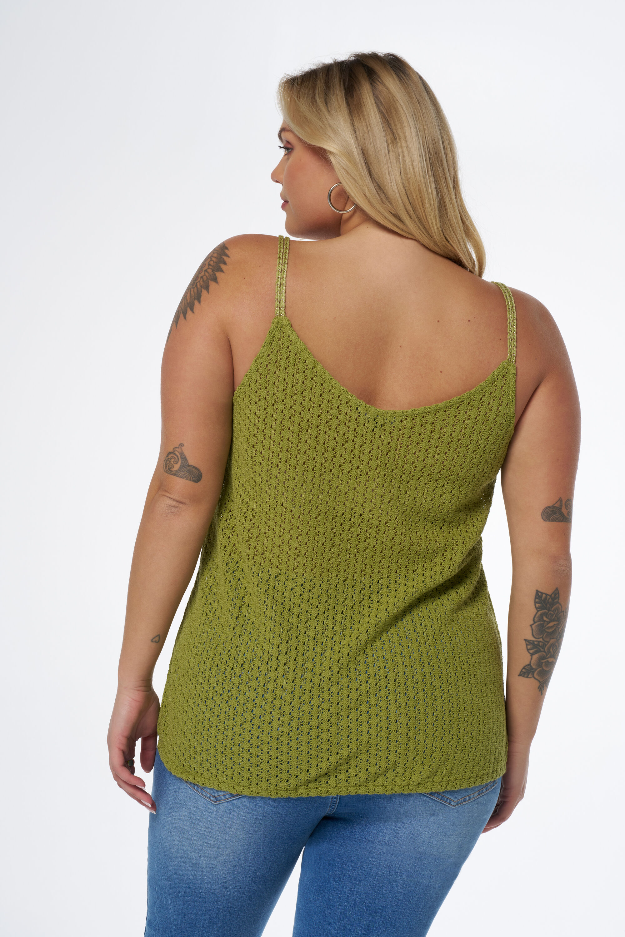 Top met gebreide structuur image number 3