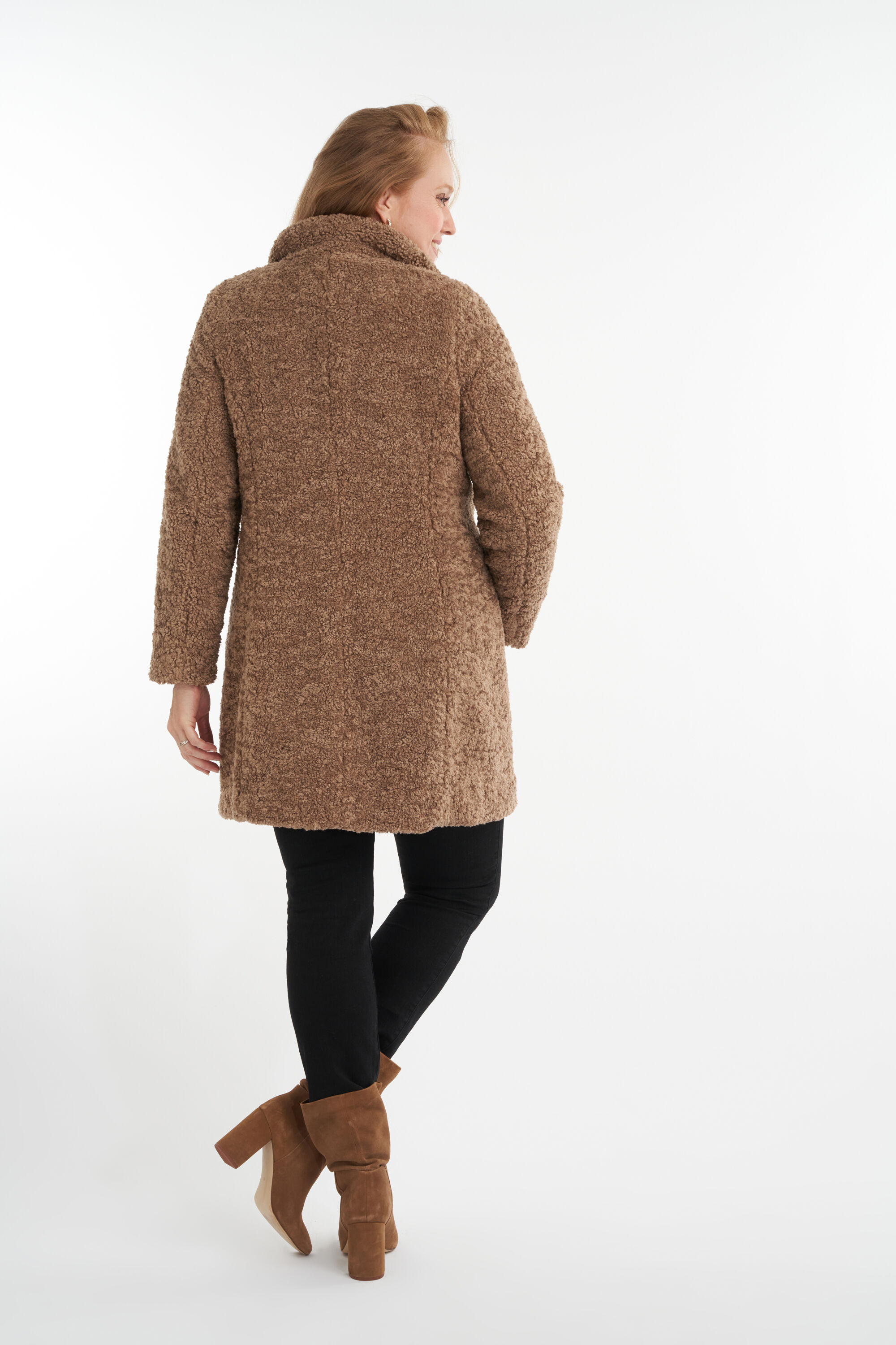 Rechtvallende jas image number 4