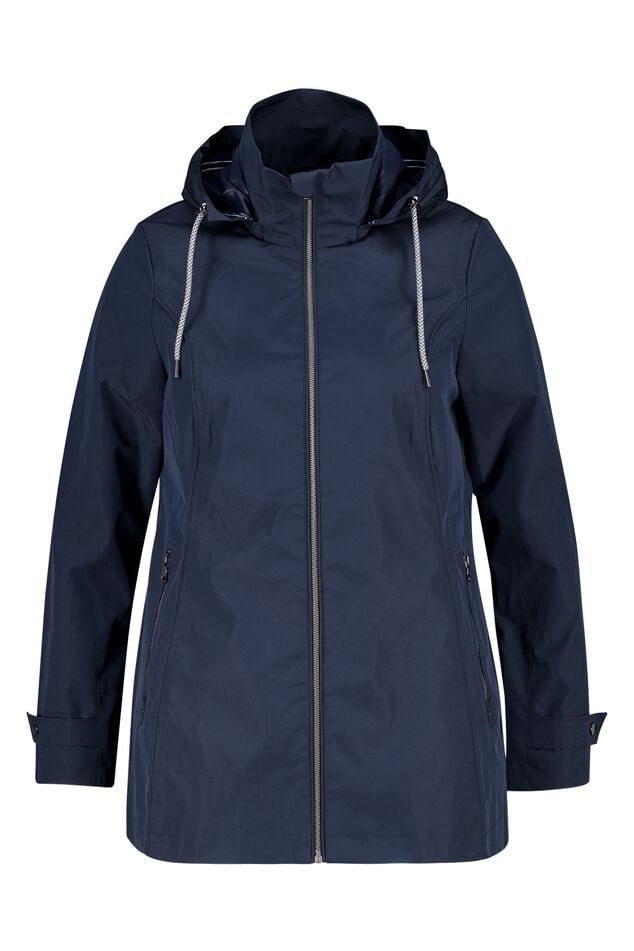 Imperméable avec détails argentés image number 1