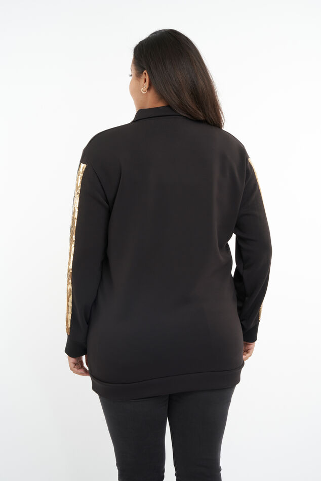 Sweater met rits image number 3