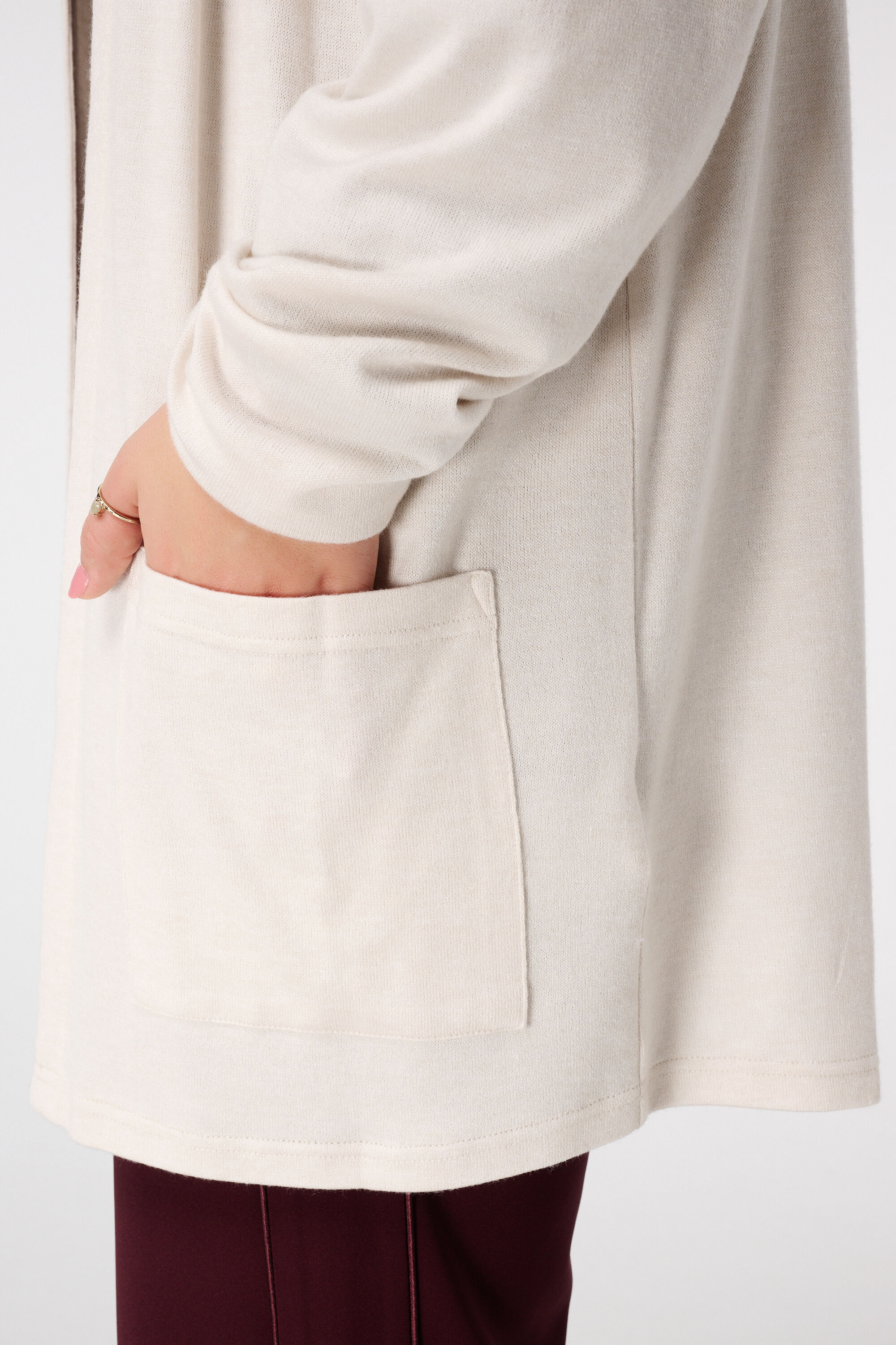 Long gilet avec poches image number 6