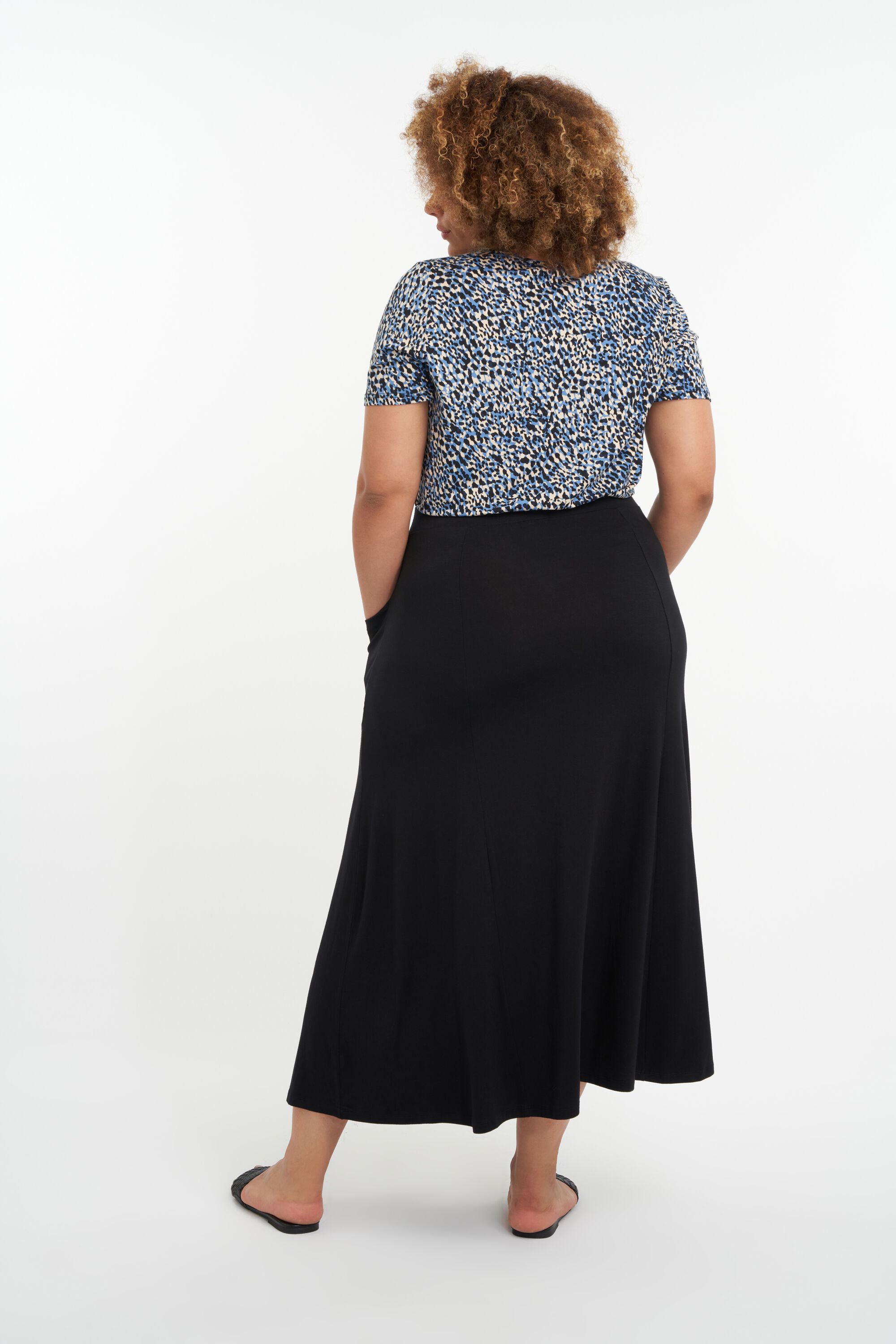 Maxi rok met zakken image number 3