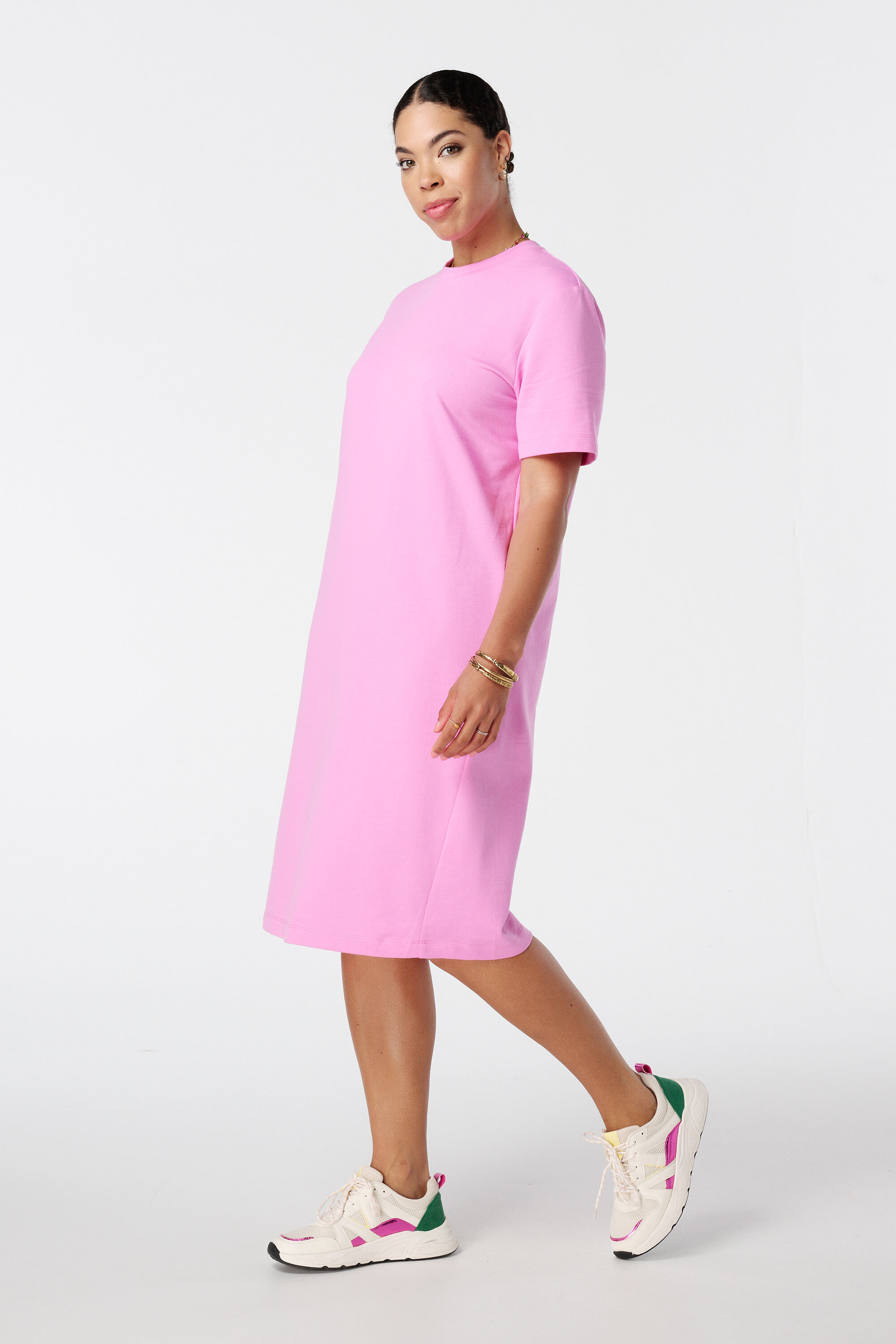 Robe t-shirt midi image number 5