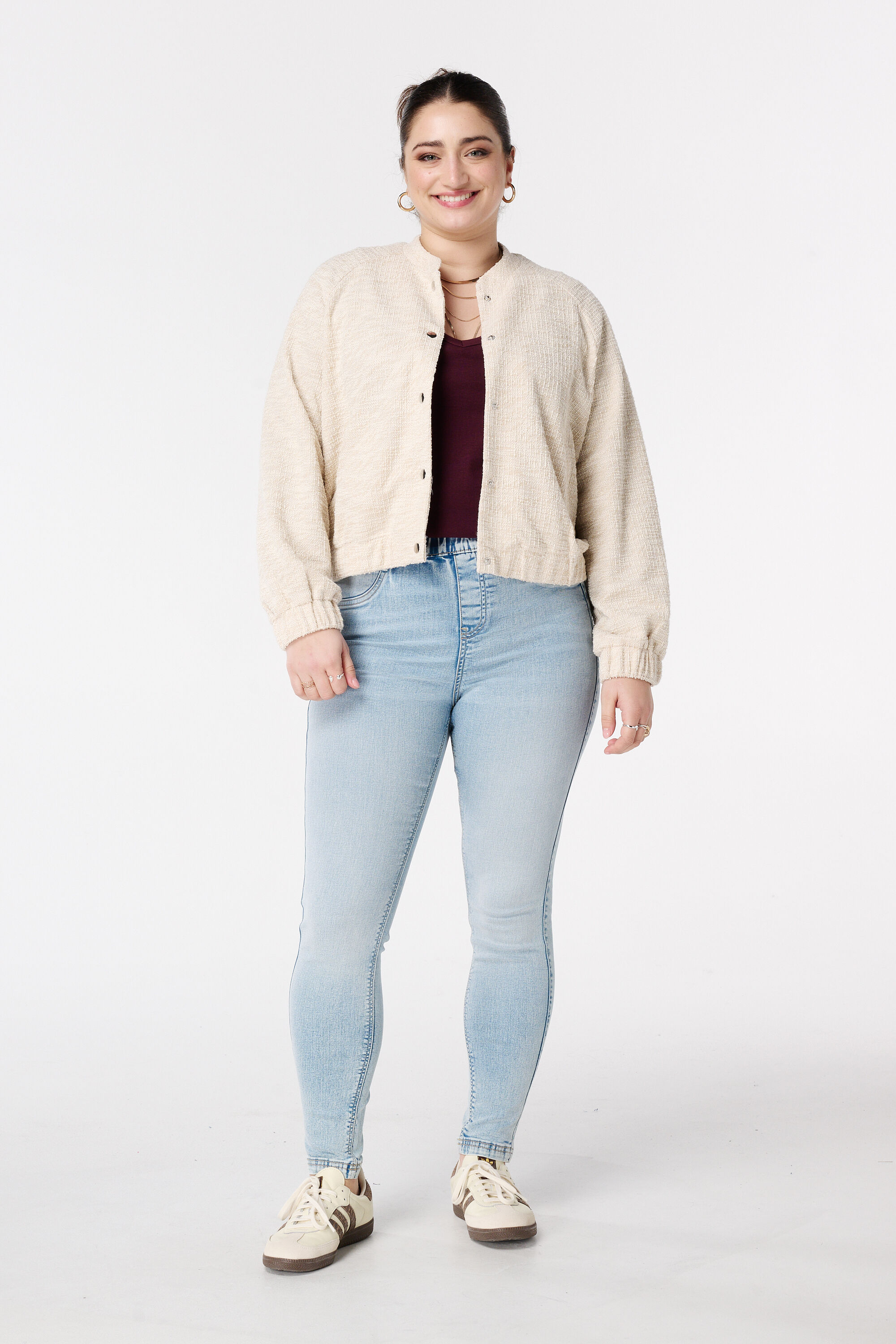 Tregging avec un look denim