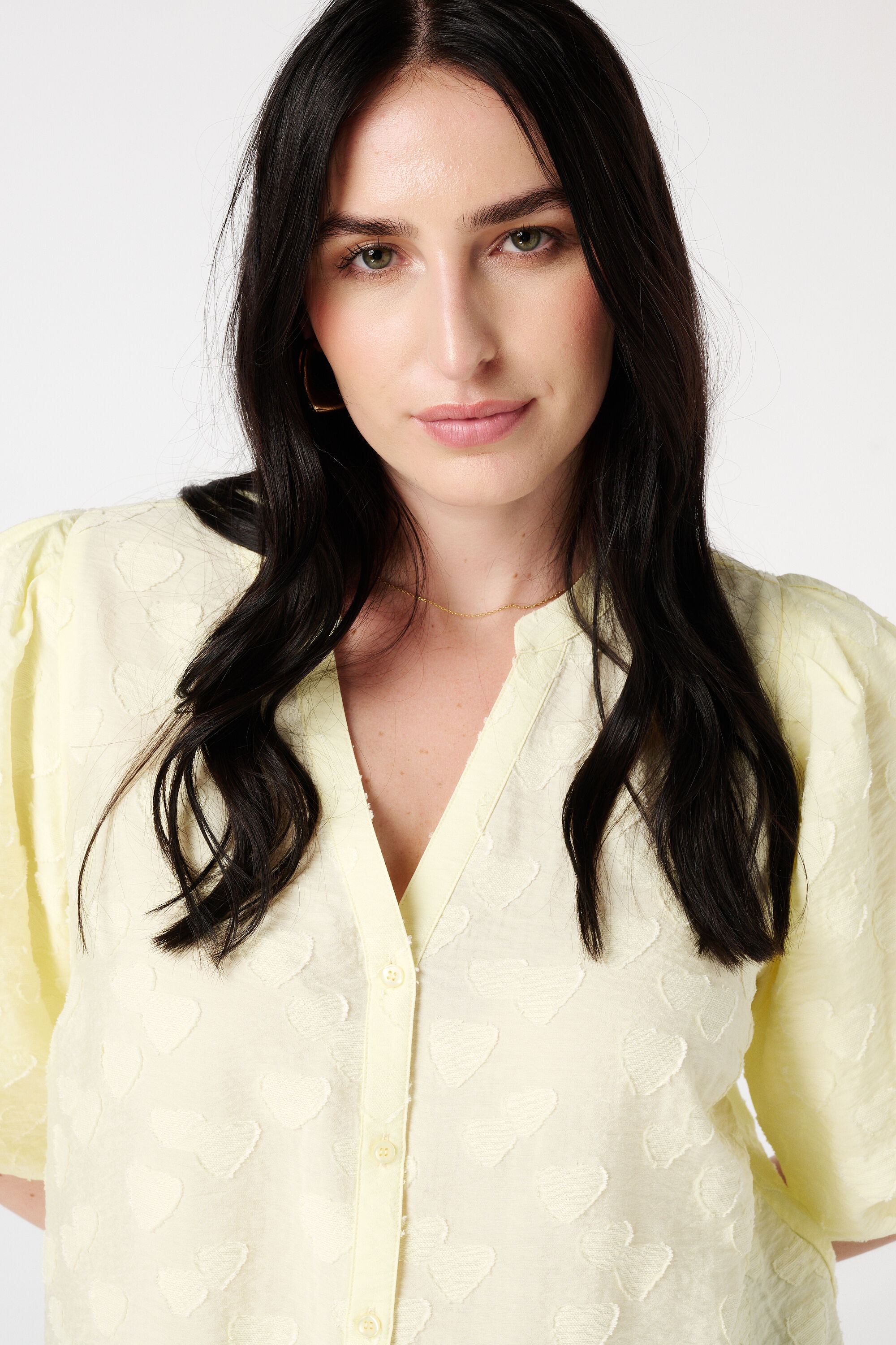  Blouse met hartjes print  image number 4