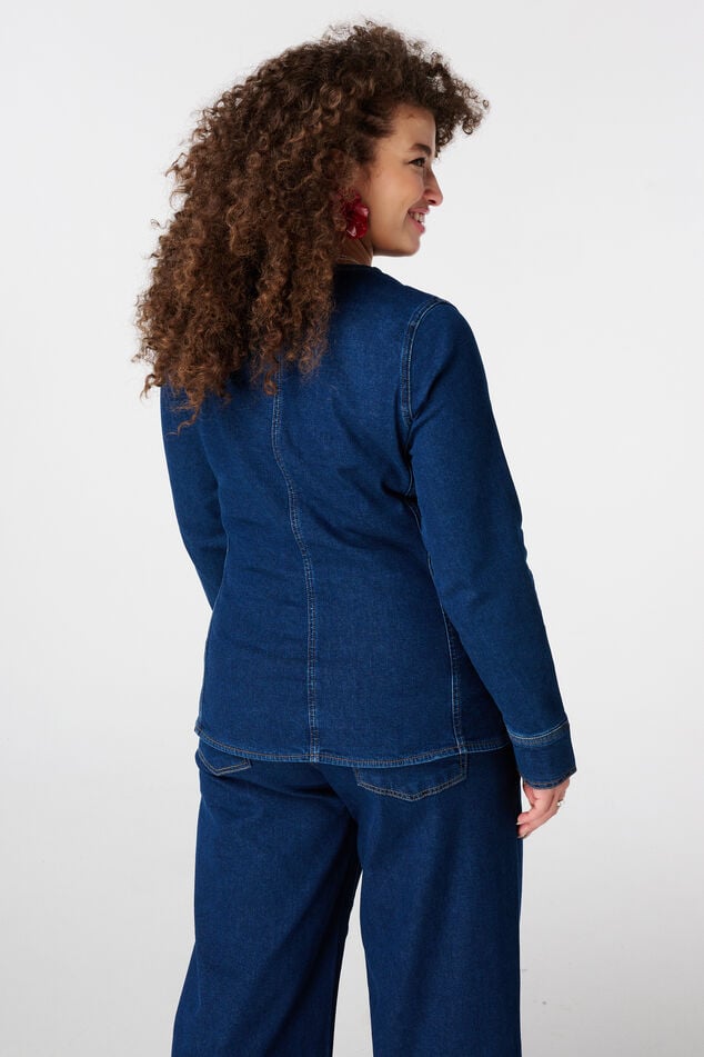 Veste en jean ajustée image number 3