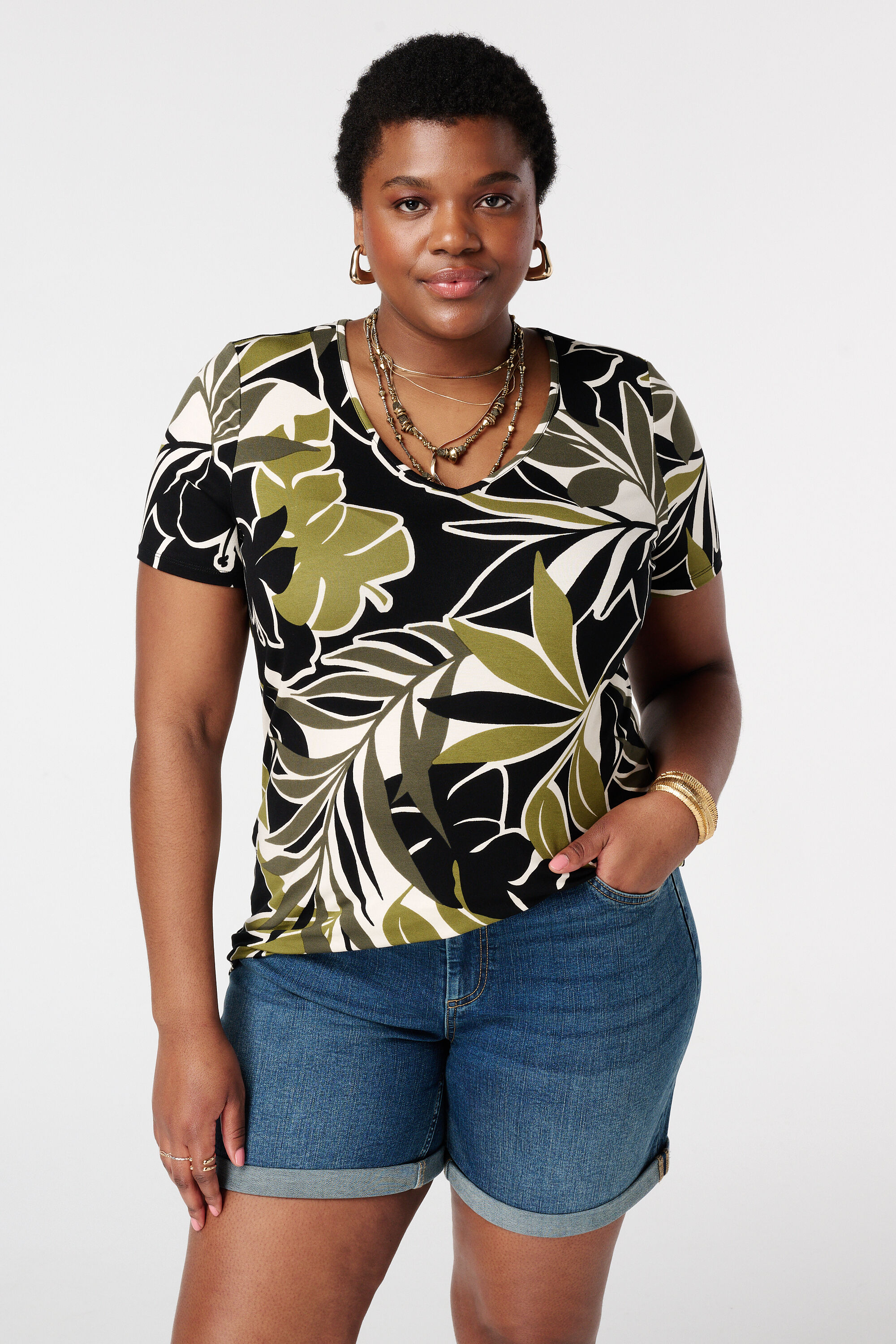 T-shirt met print image number 0