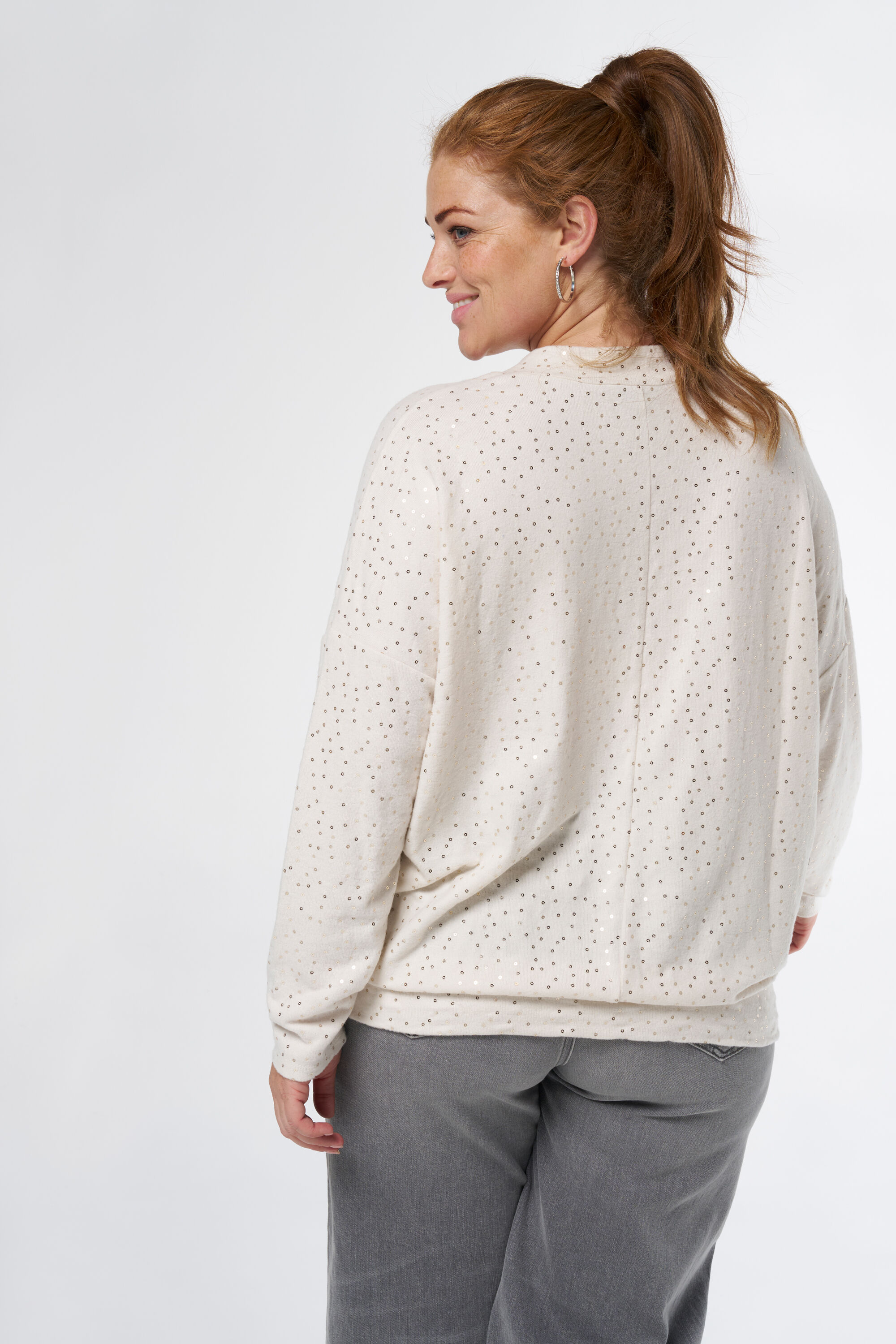 Top ample avec paillettes image number 3