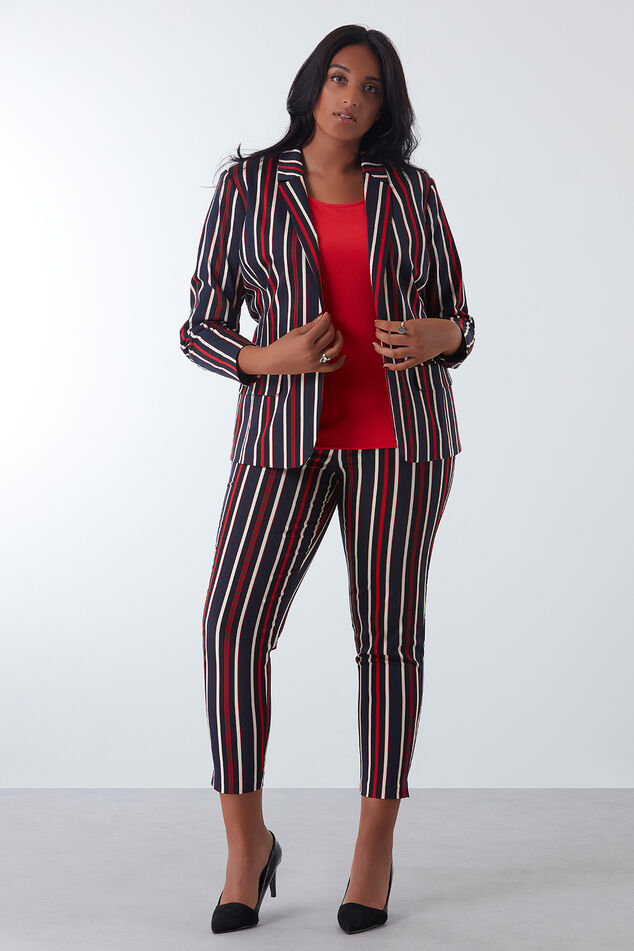 Pantalon rayé image number 6