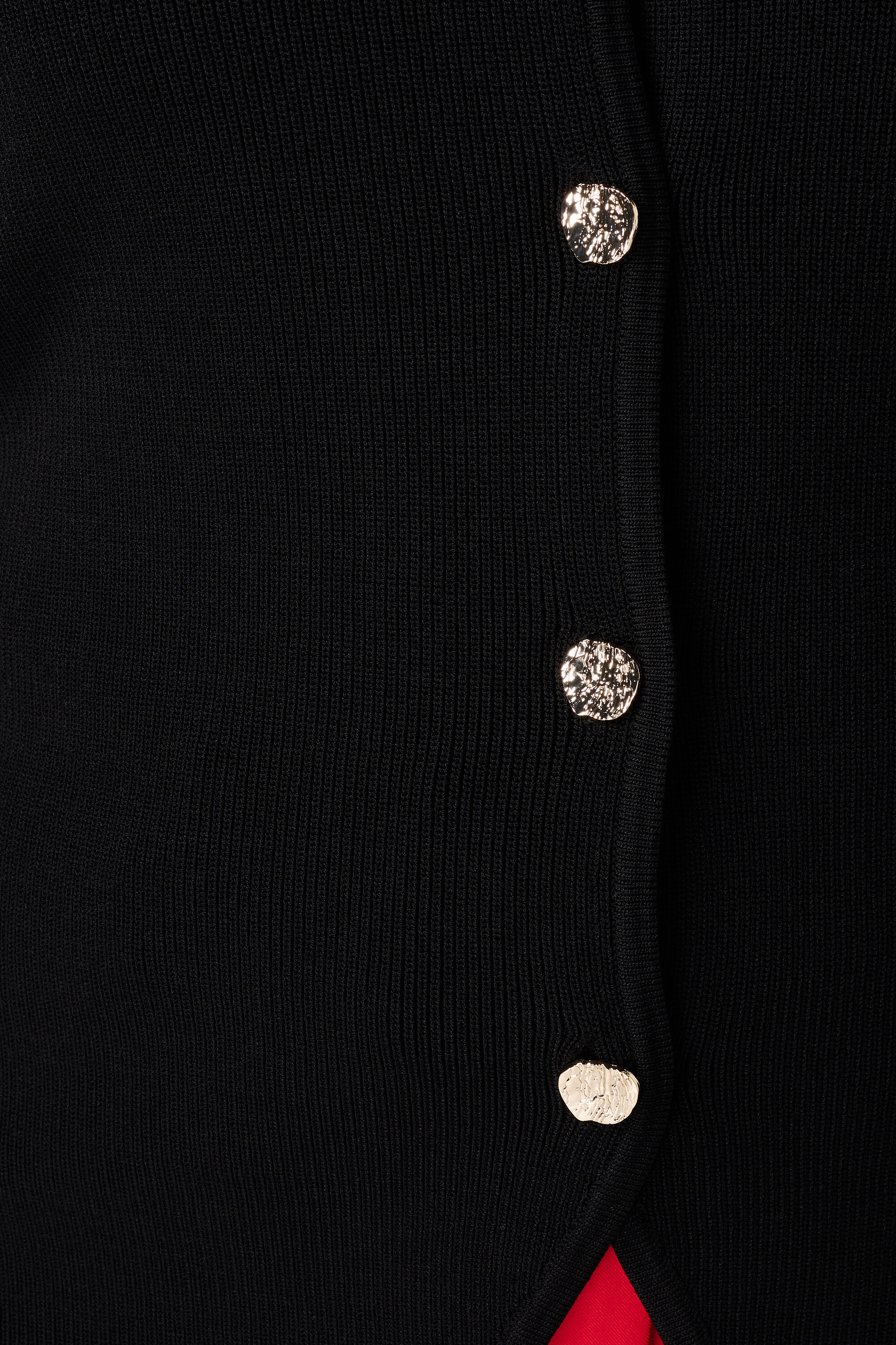 Gebreid gilet met knoopsluiting image number 6