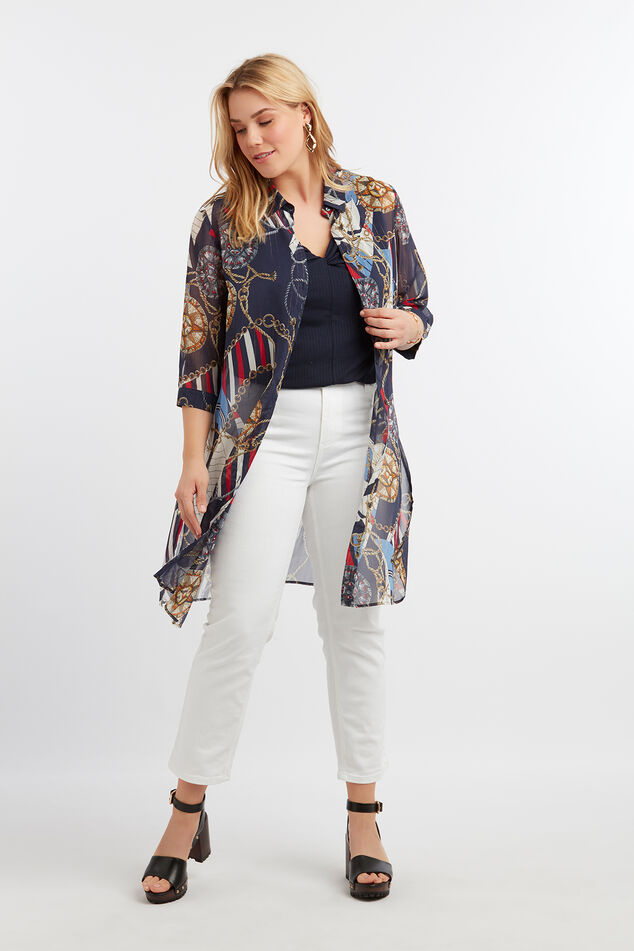 Transparante blouse image number 0