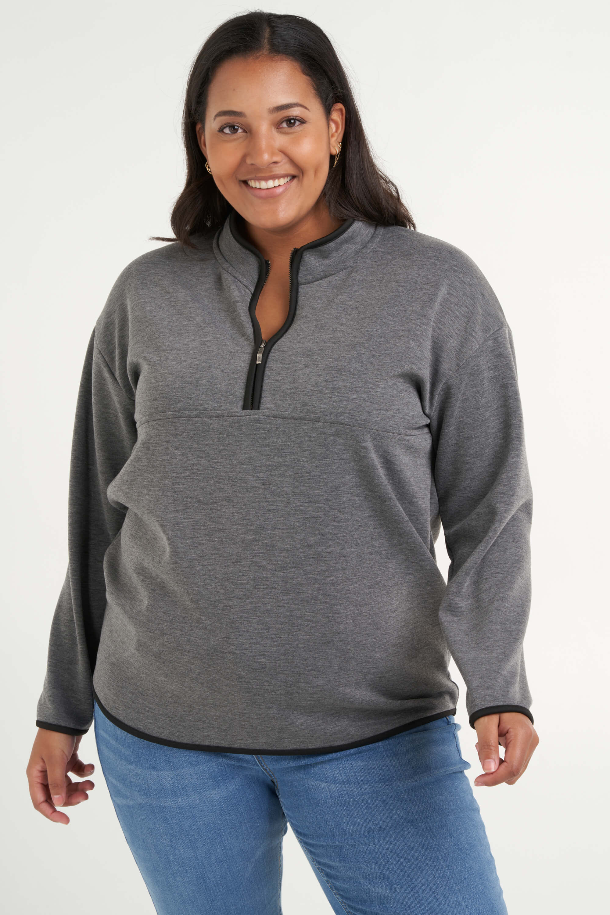 Top met rits  image number 0