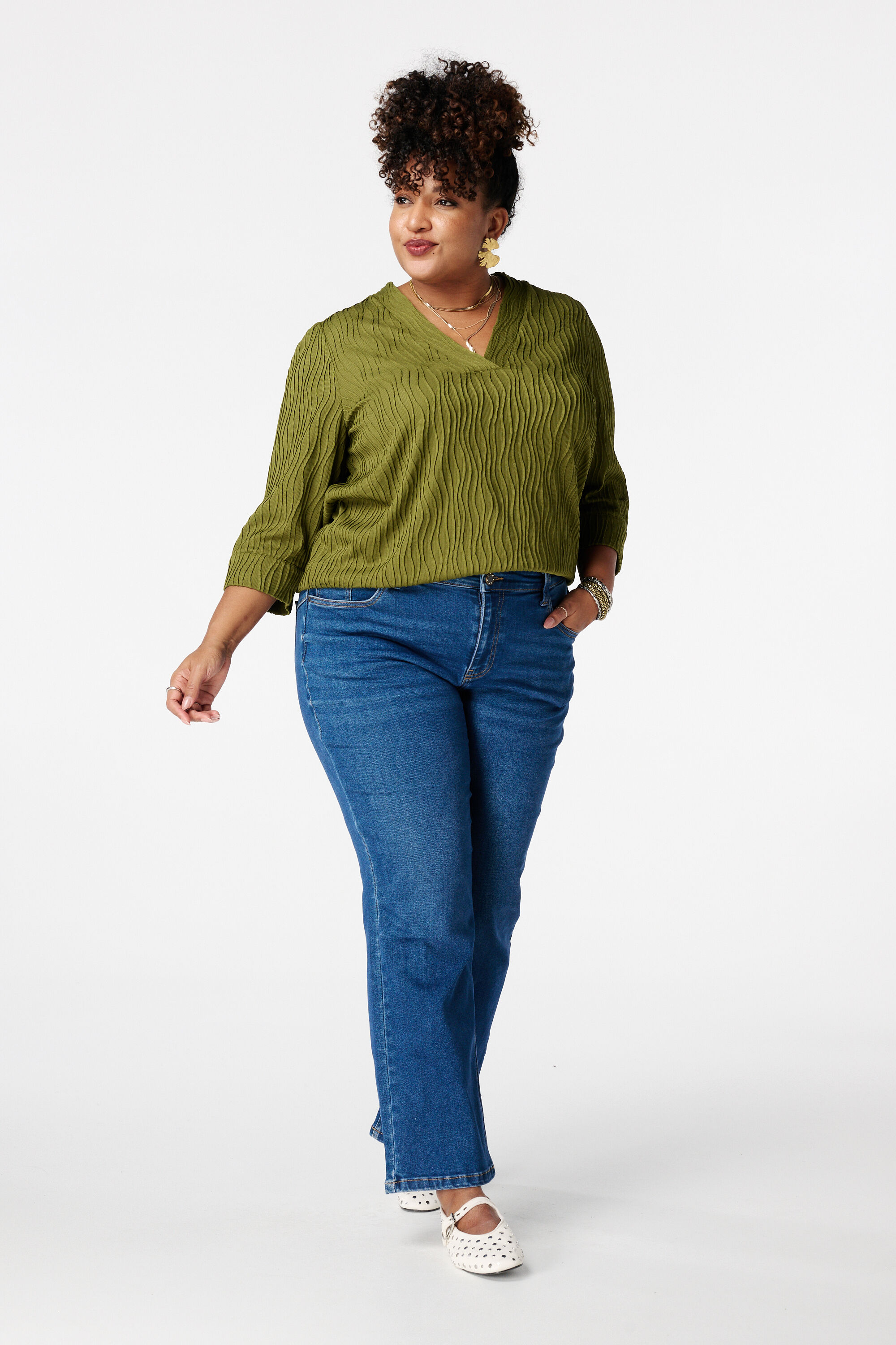 Top met golfende structuur image number 5