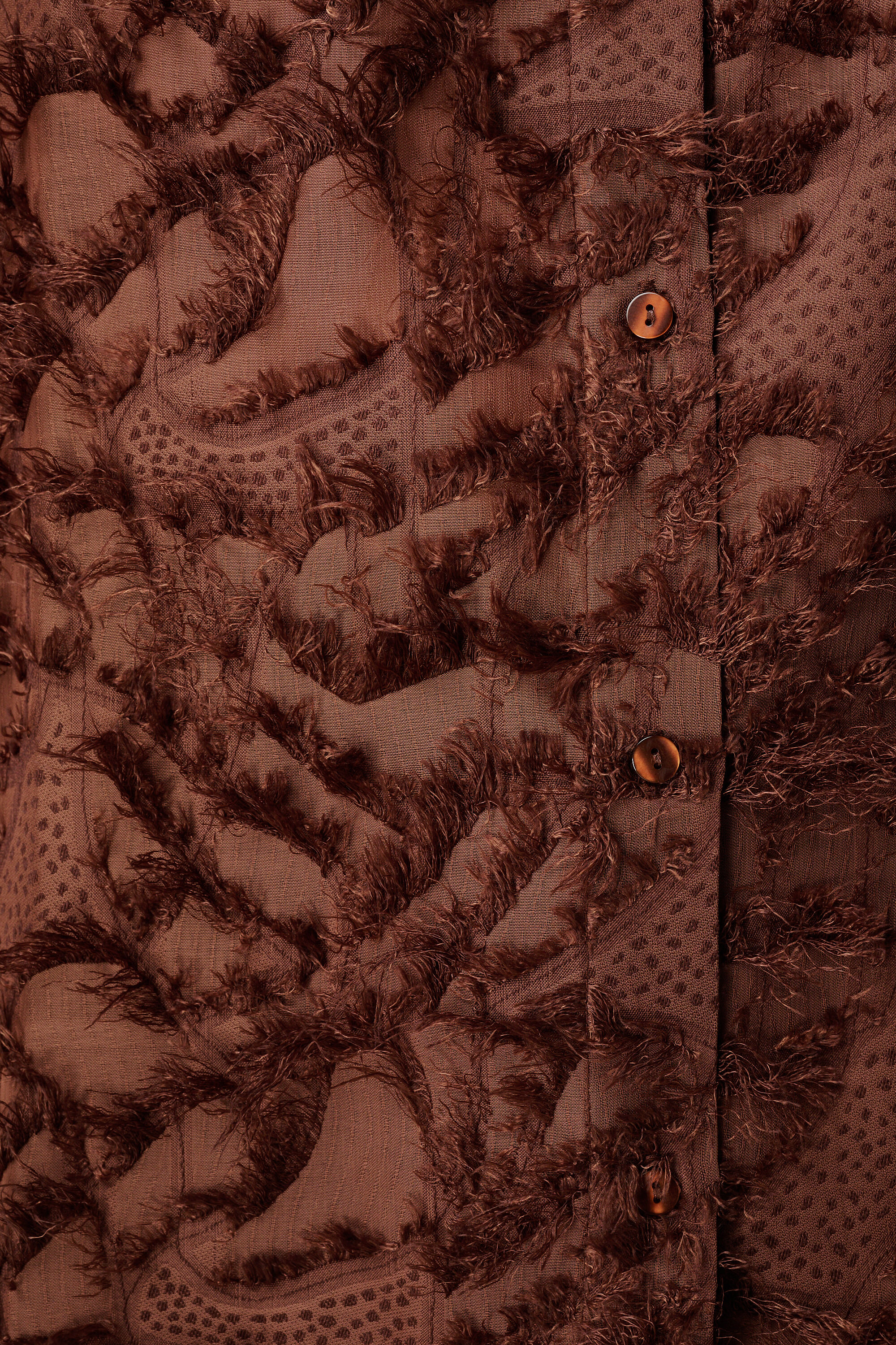 Fluffy blouse met opdruk image number 6