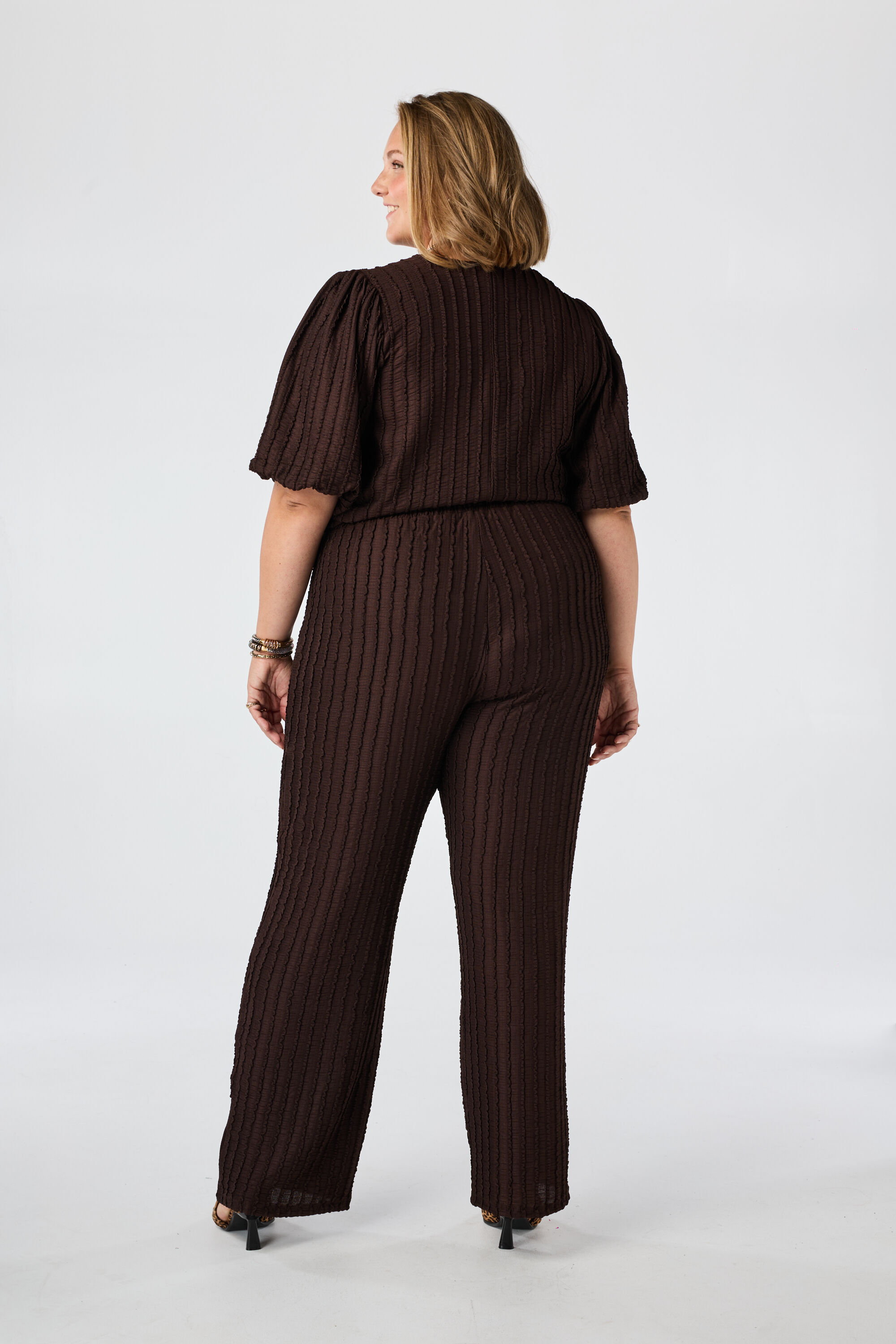 Pantalon &agrave; taille &eacute;lastique image number 3