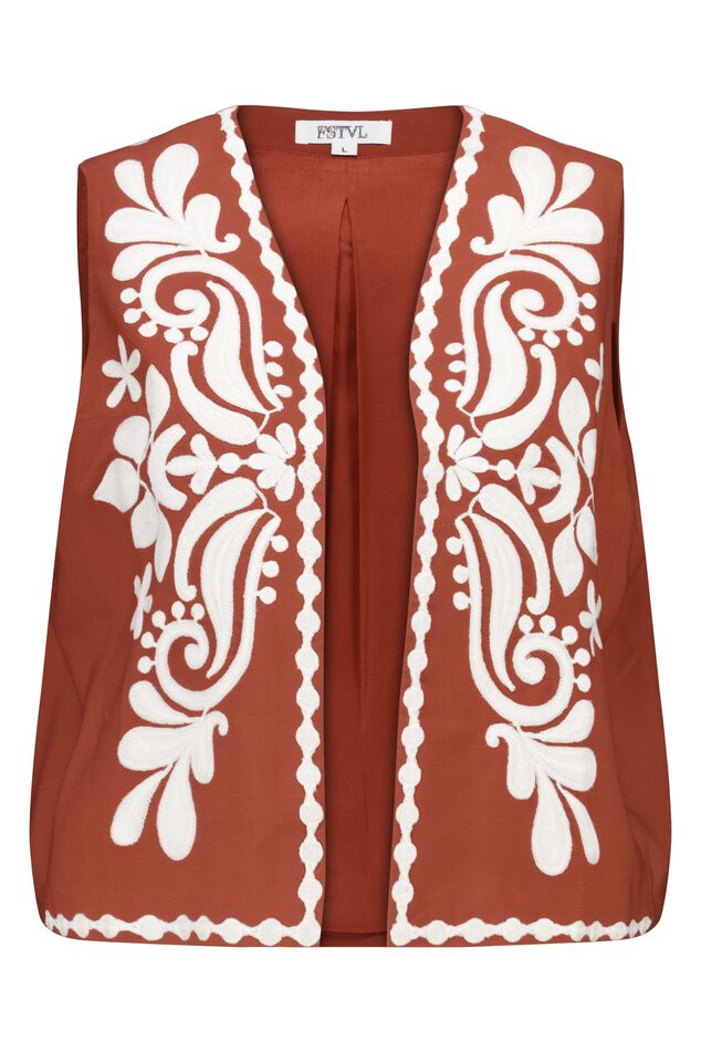 Gilet brodé image number 1