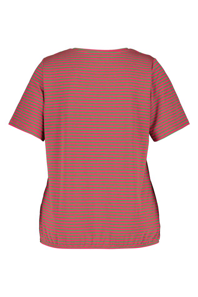 T-shirt rayé à imprimé image number 2
