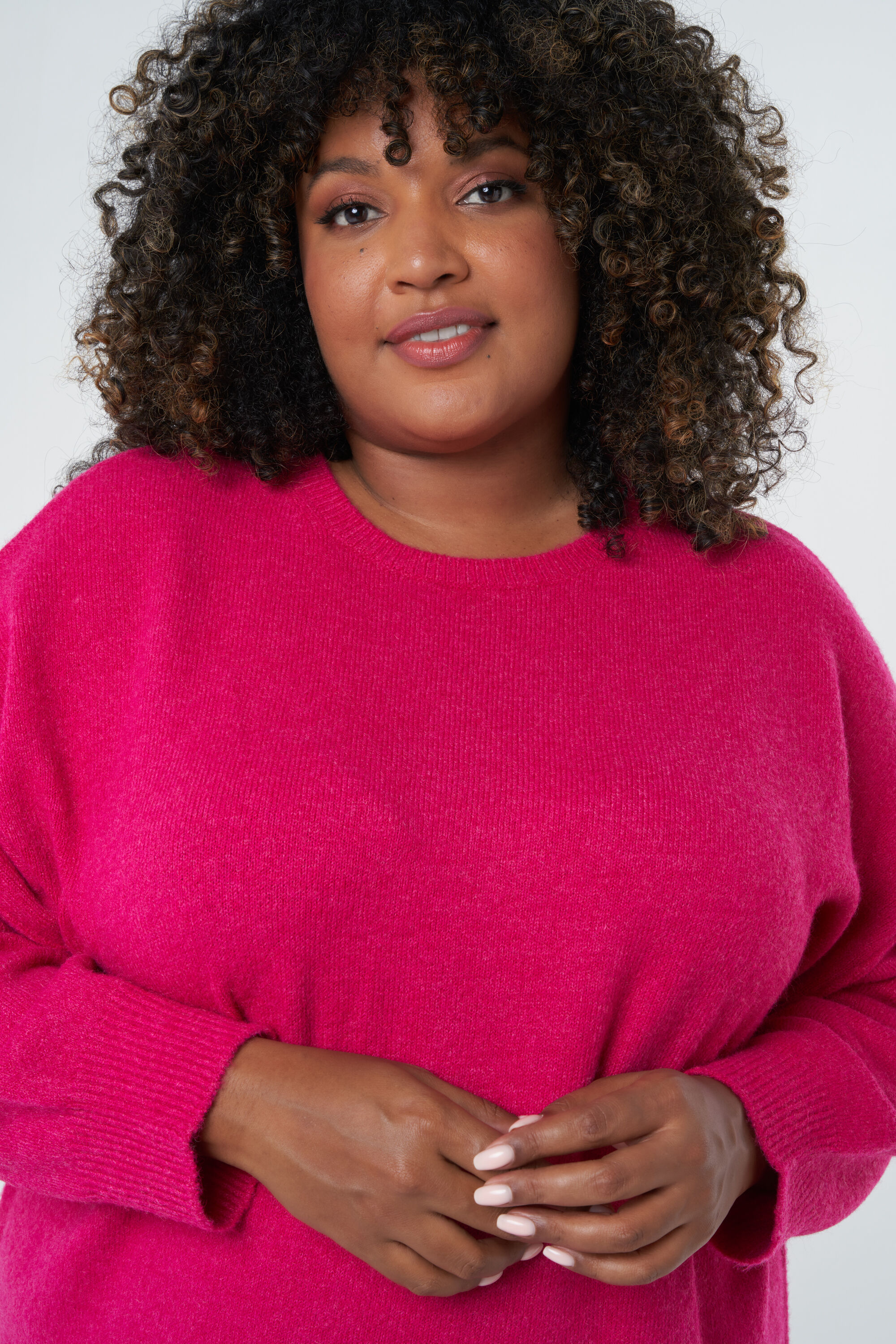 Robe midi en maille fine image number 4