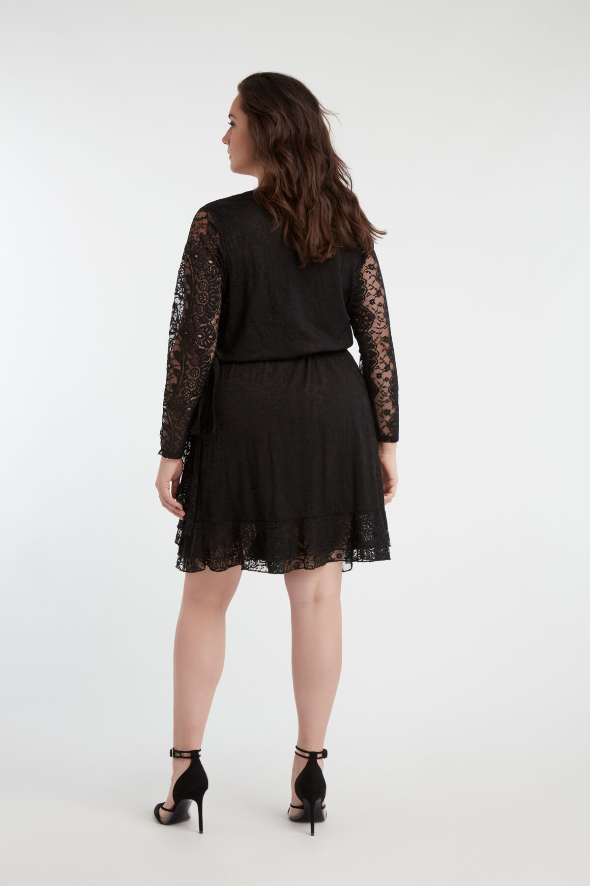 Kanten overslagjurk image number 4