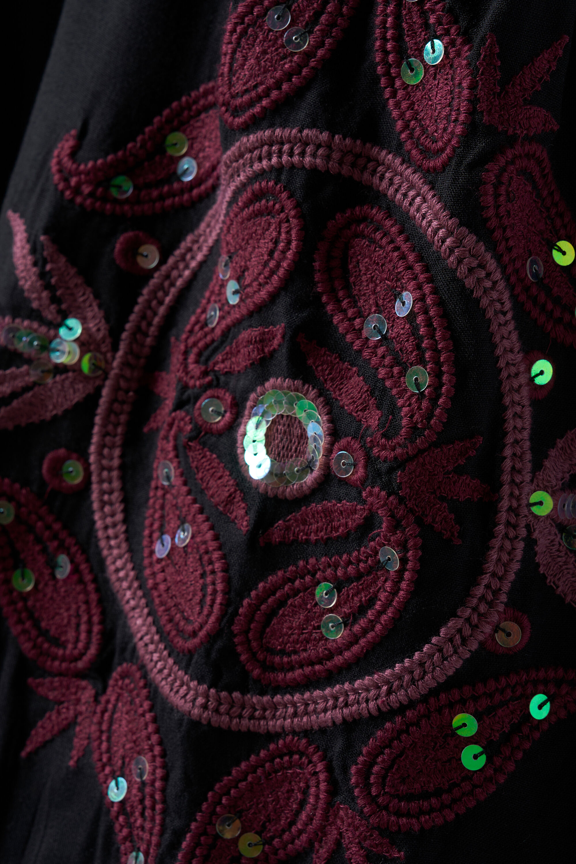 Chemisier avec broderie  image number 4