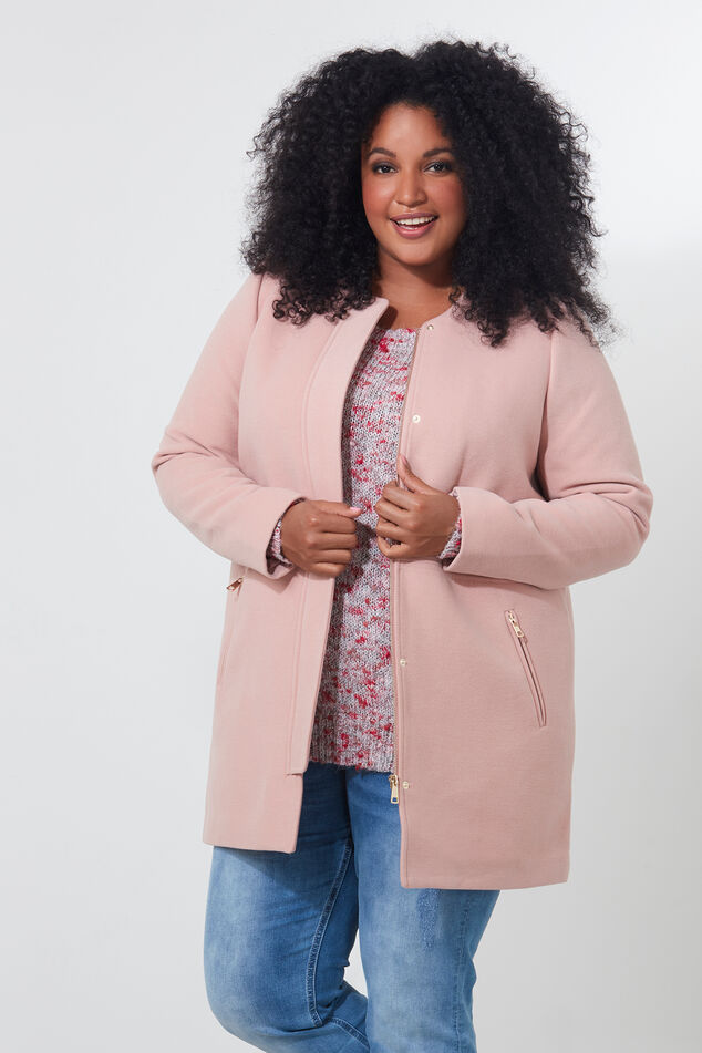 Veste de ville rose pâle image number 0