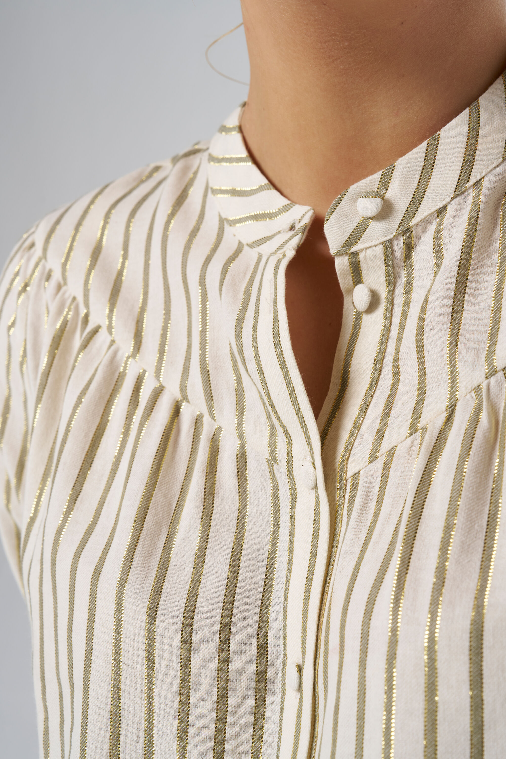 Gestreepte blouse image number 4