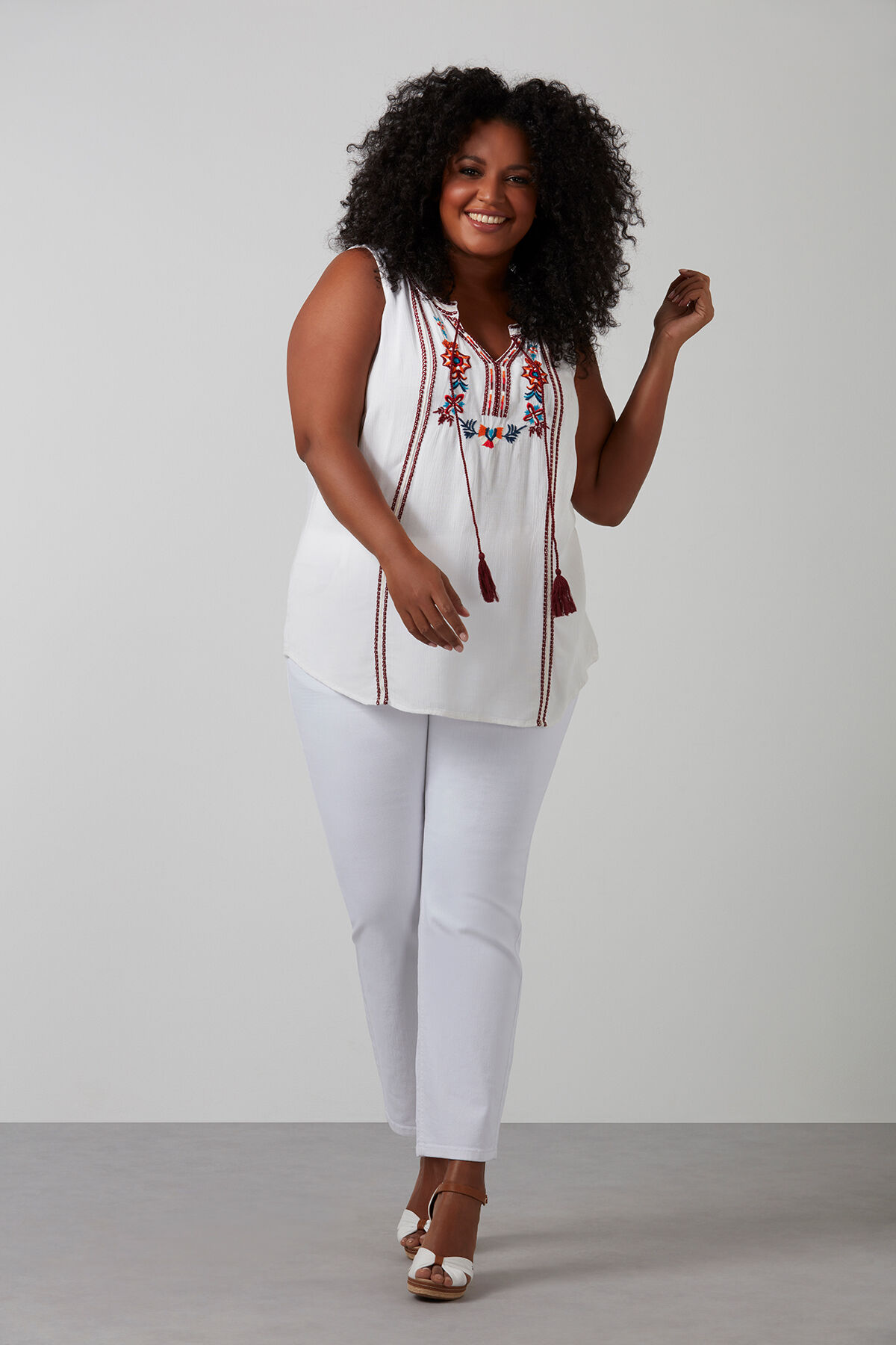 Chemisier sans manches image number 4