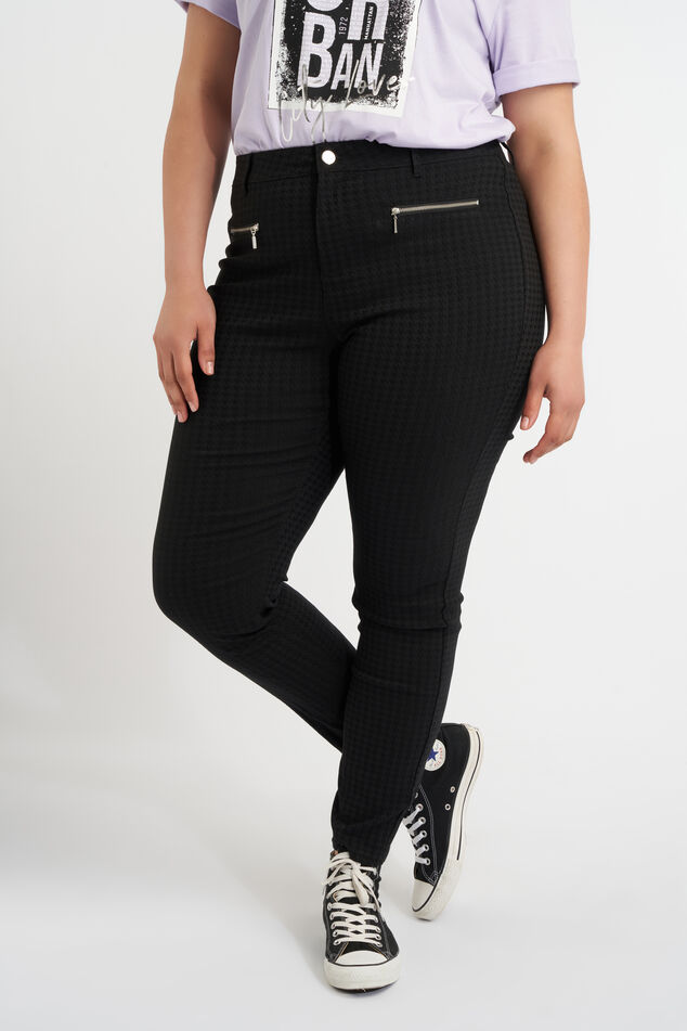 Broek met ritsdetails image number 0