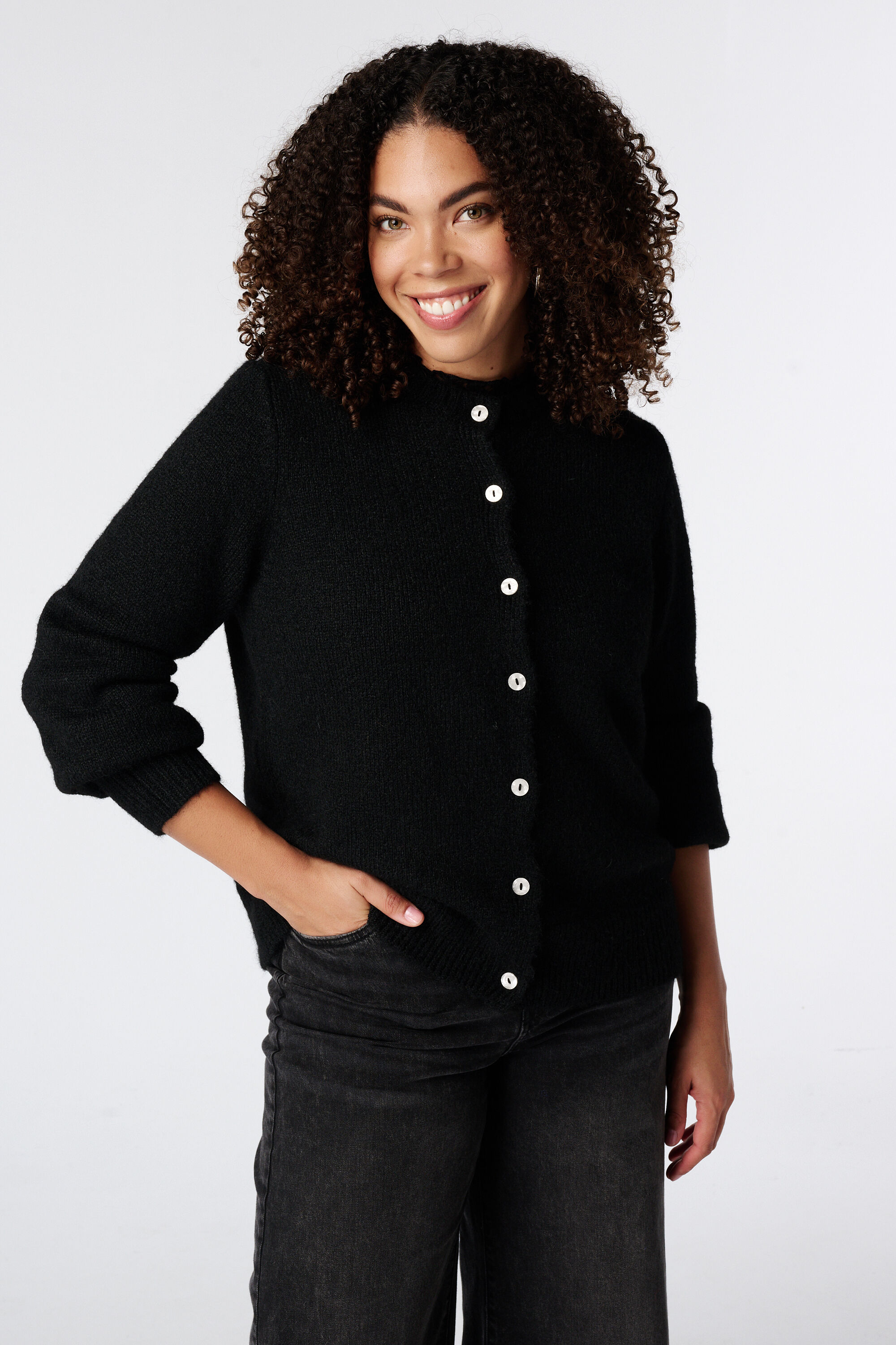 Vest met knoopsluiting image number 0