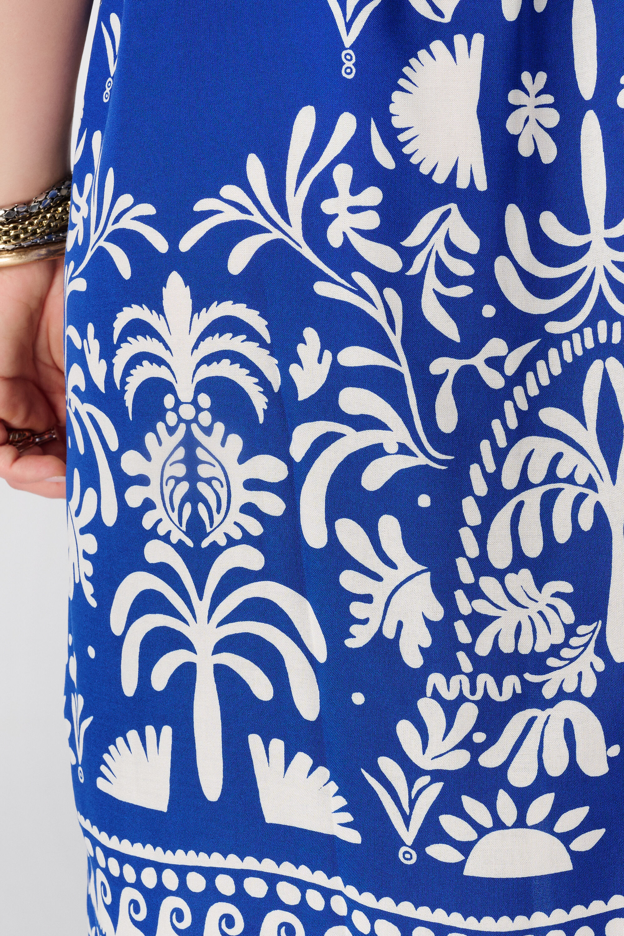 Jurk met v-hals image number 6