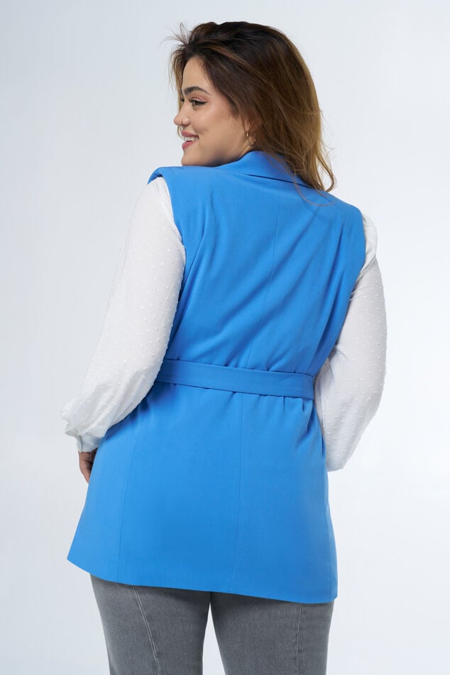 Gilet met bijpassende riem image number 3