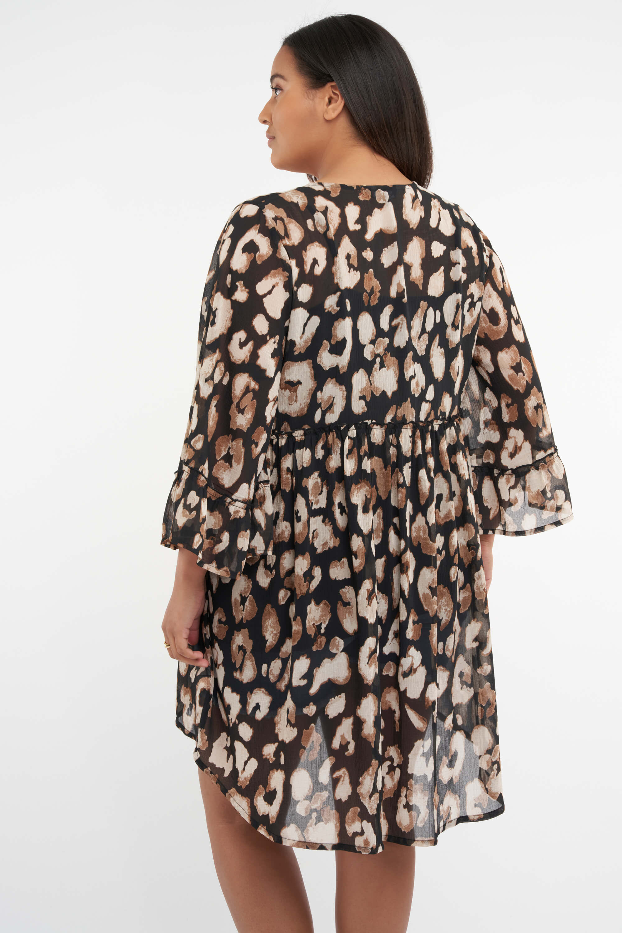 Lange blouse met print image number 3