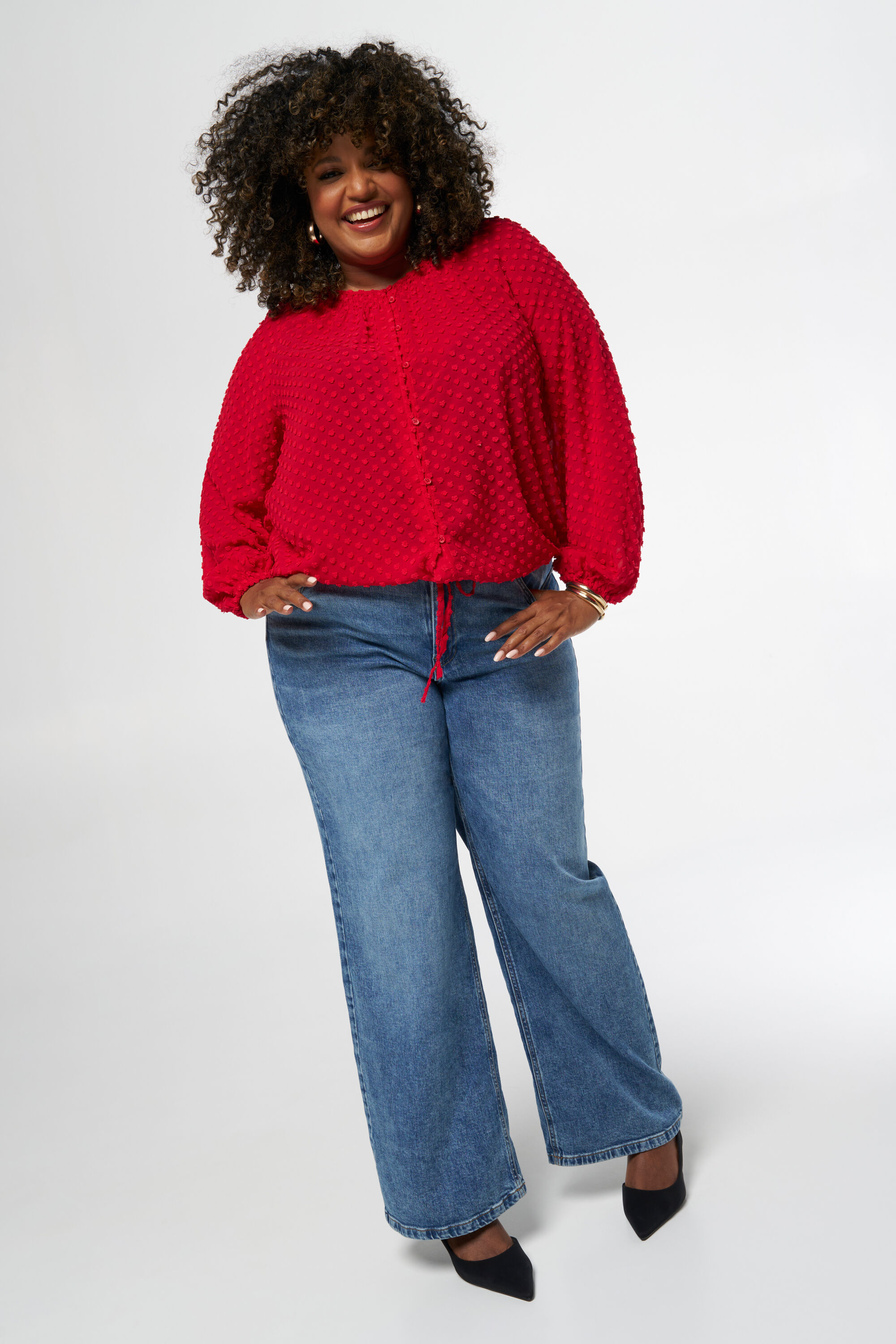 Chemisier textur&eacute; image number 5