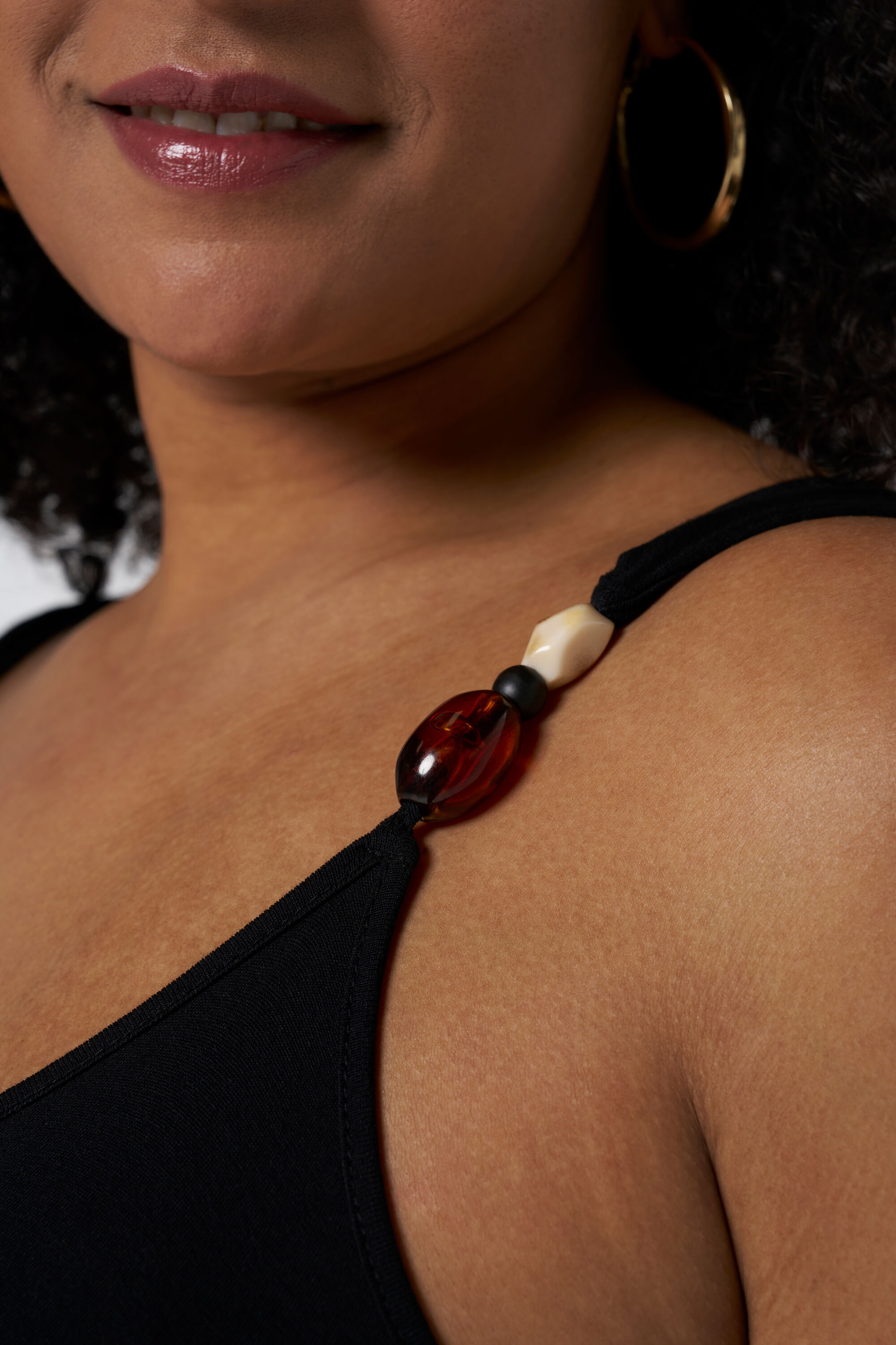 Midi jurk met gedraaid detail image number 4