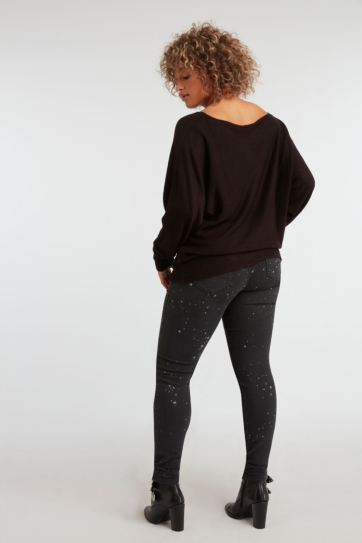 Slim fit tregging POPPY image number 3