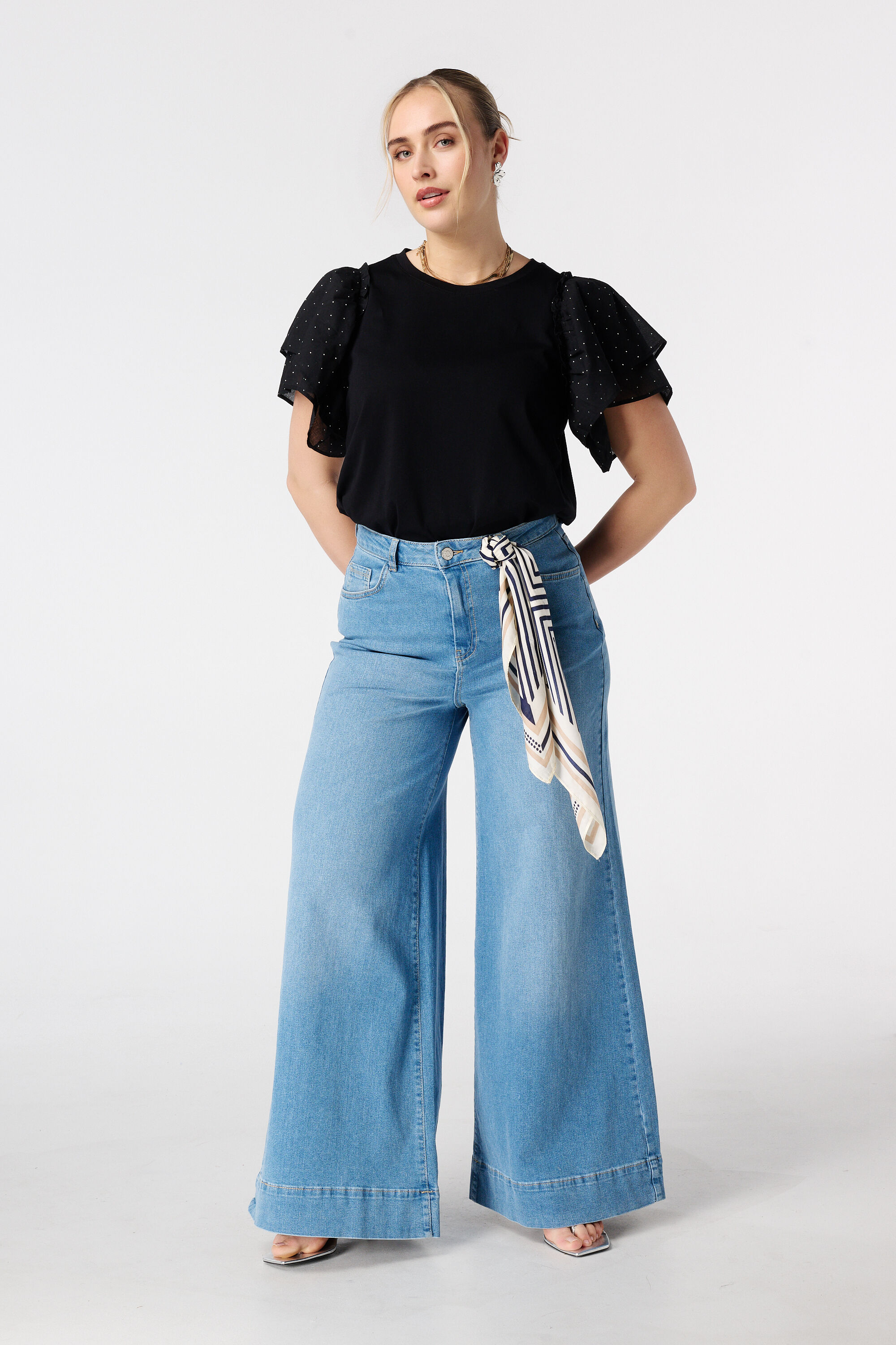 Top met vlindermouwen image number 5