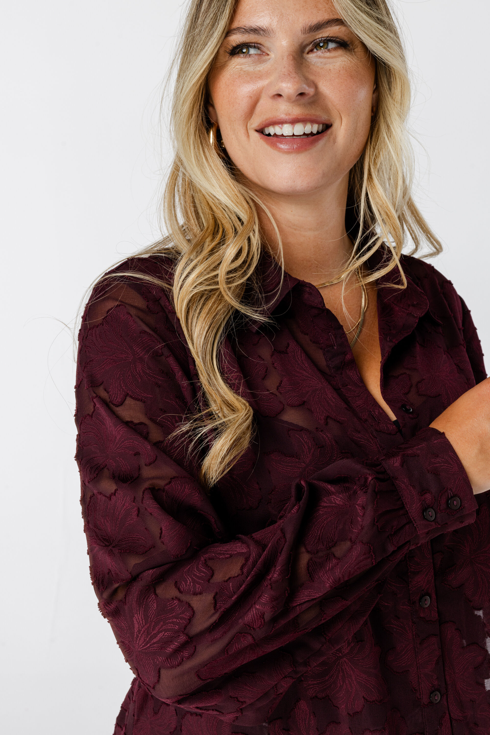 Blouse met geborduurde details image number 5