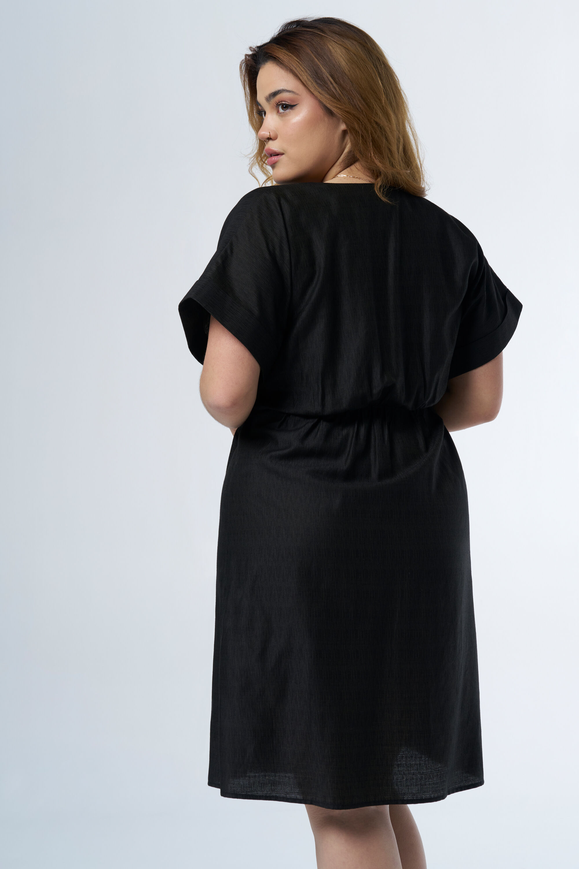 Jurk met strikdetail image number 3