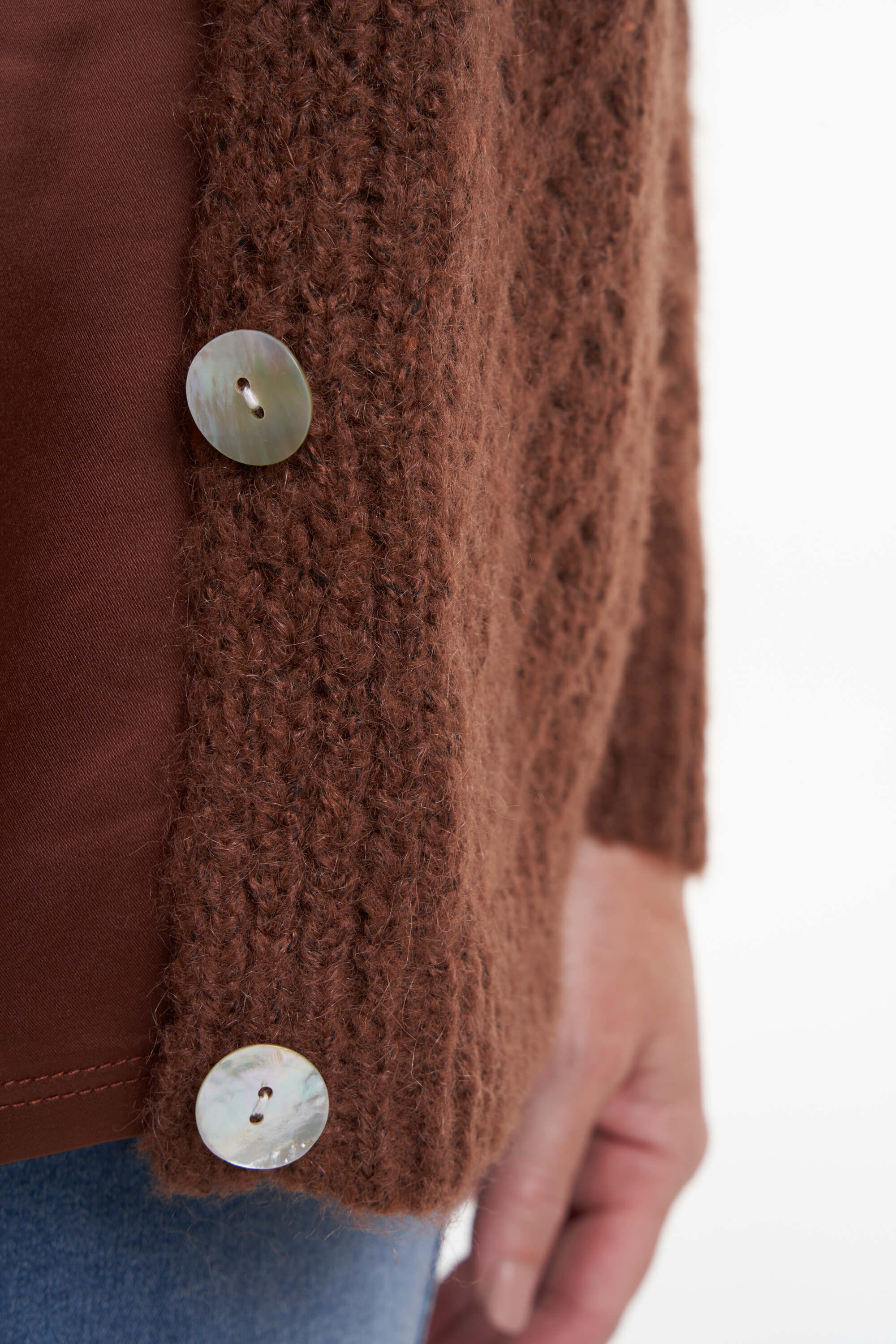 Grofgebreid vest image number 5