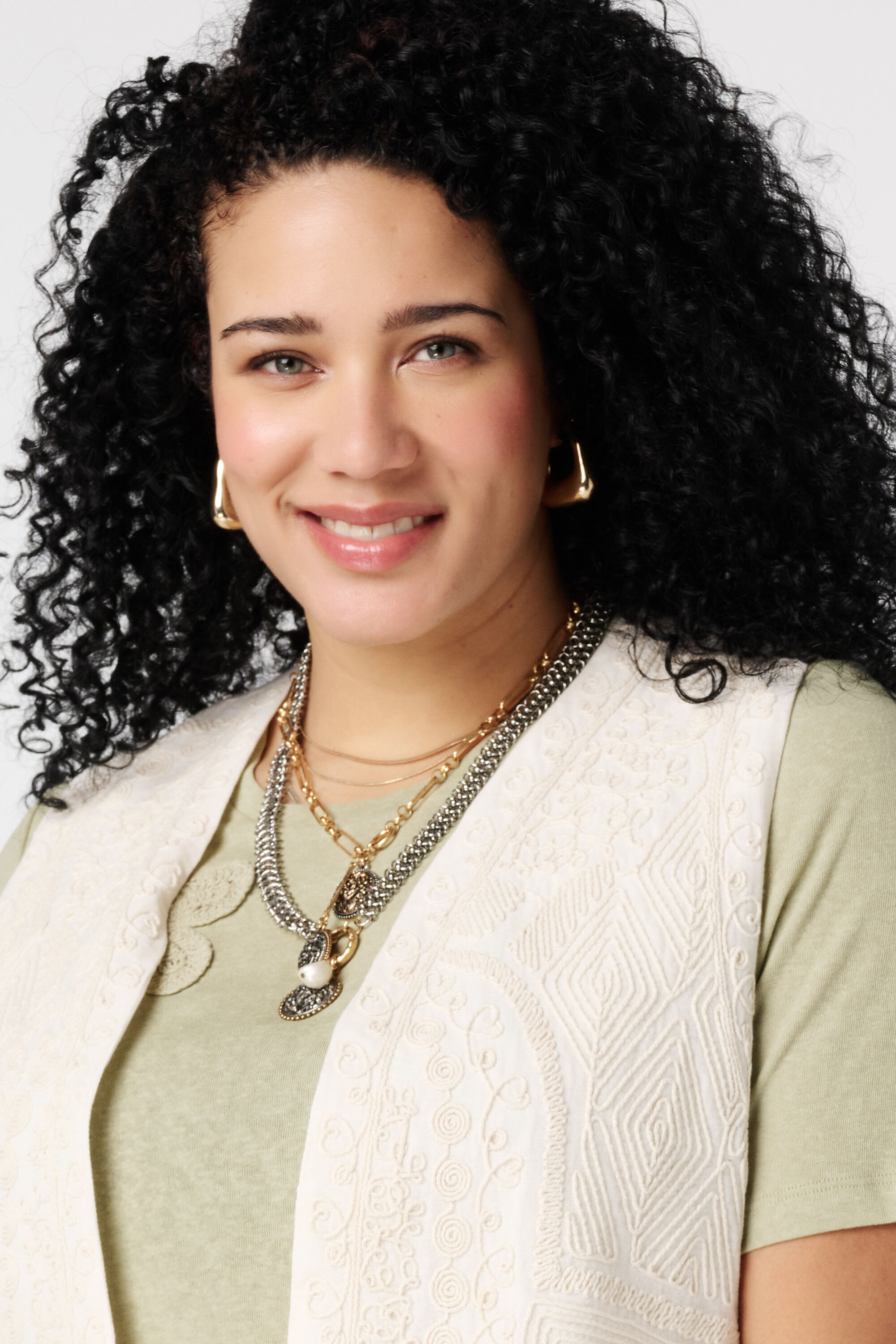 Gilet avec broderie image number 4