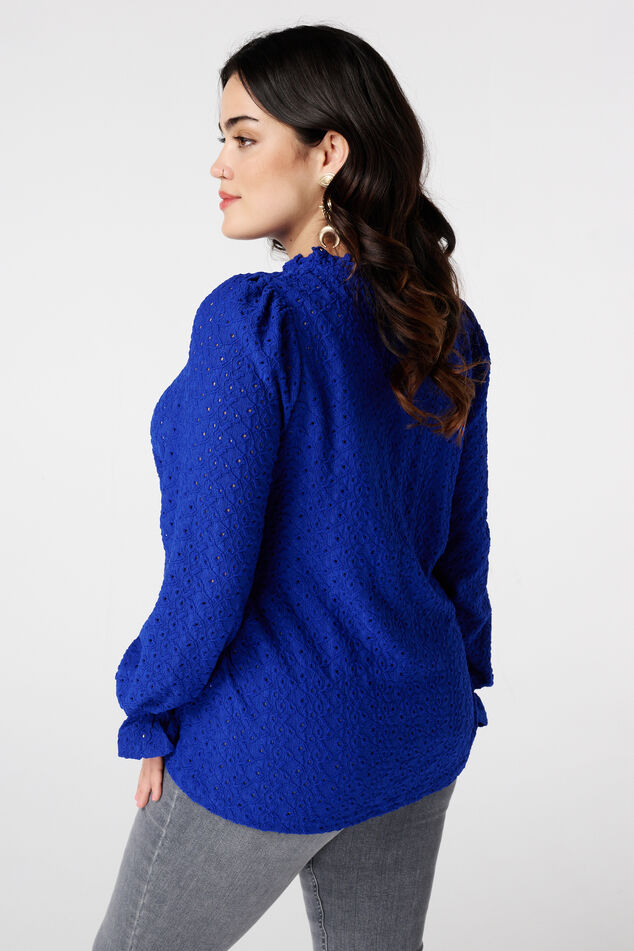 Top met broderie image number 3