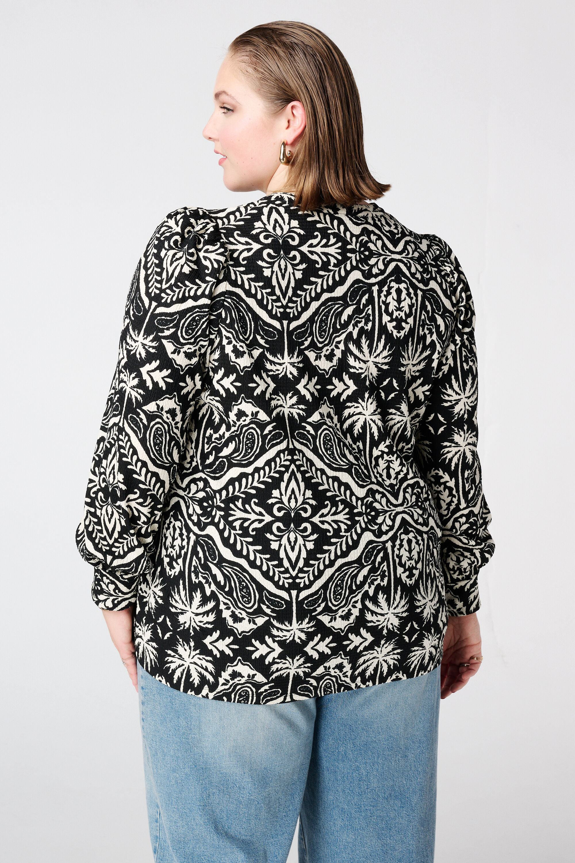 Top met sierlijke print  image number 3