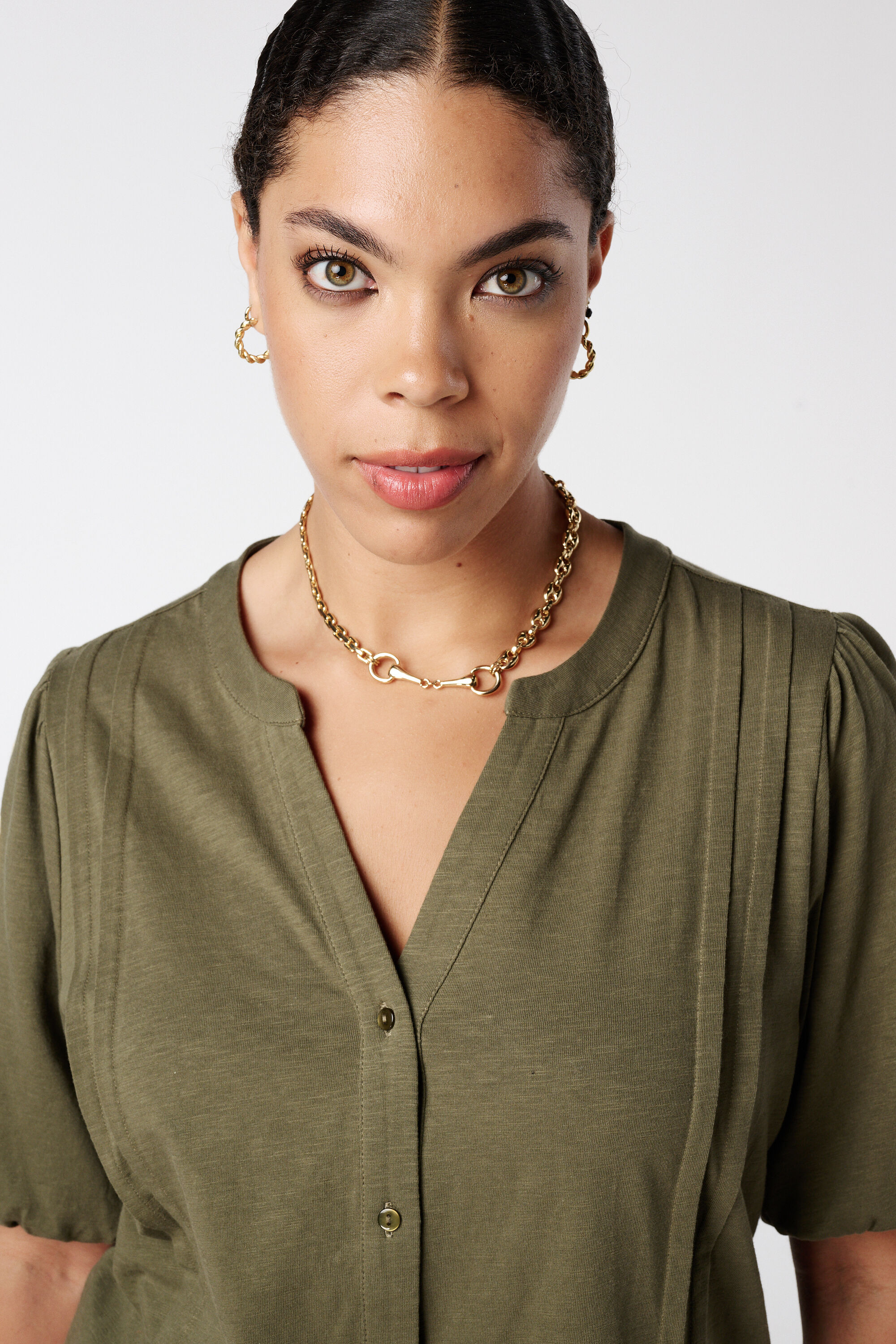 Top met geborduurde mouwen image number 4