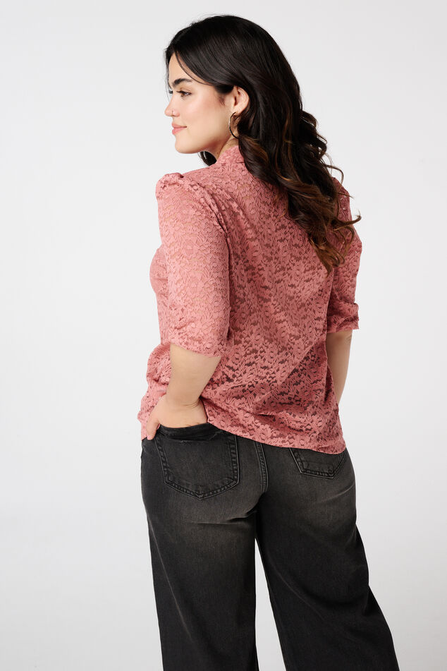 Blouse met kant  image number 3